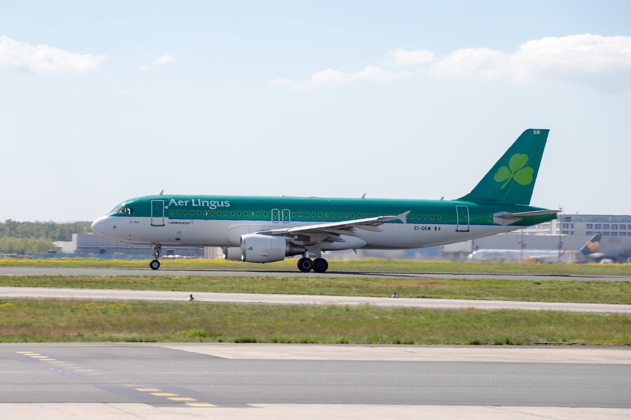 Frankfurt Airport: Aer Lingus (EI / EIN) |  Airbus A320-214 A320 | EI-DEM | MSN 2411