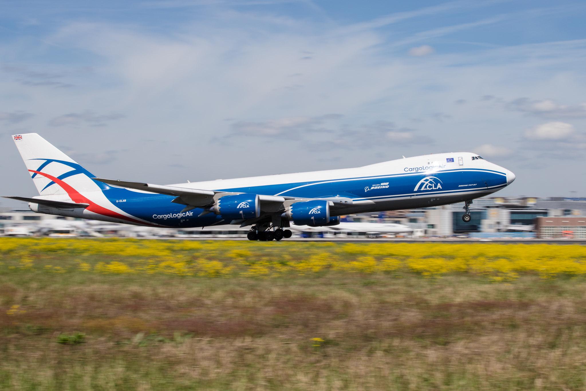 Frankfurt Airport: CargoLogicAir (P3 / CLU) |  Boeing 747-83QF B748 | G-CLAB | MSN 60119