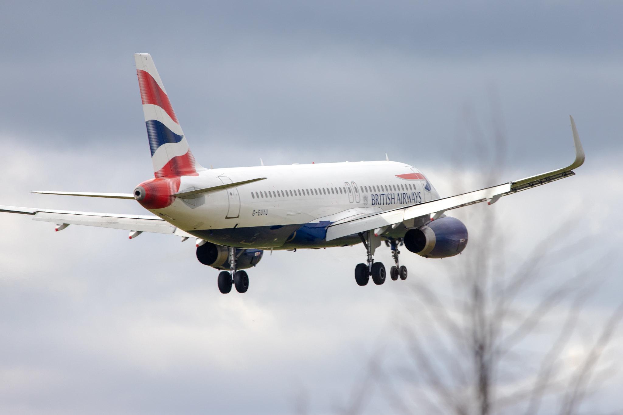 London Heathrow Airport: British Airways (BA / BAW) |  Airbus A320-232 A320 | G-EUYU | MSN 6028