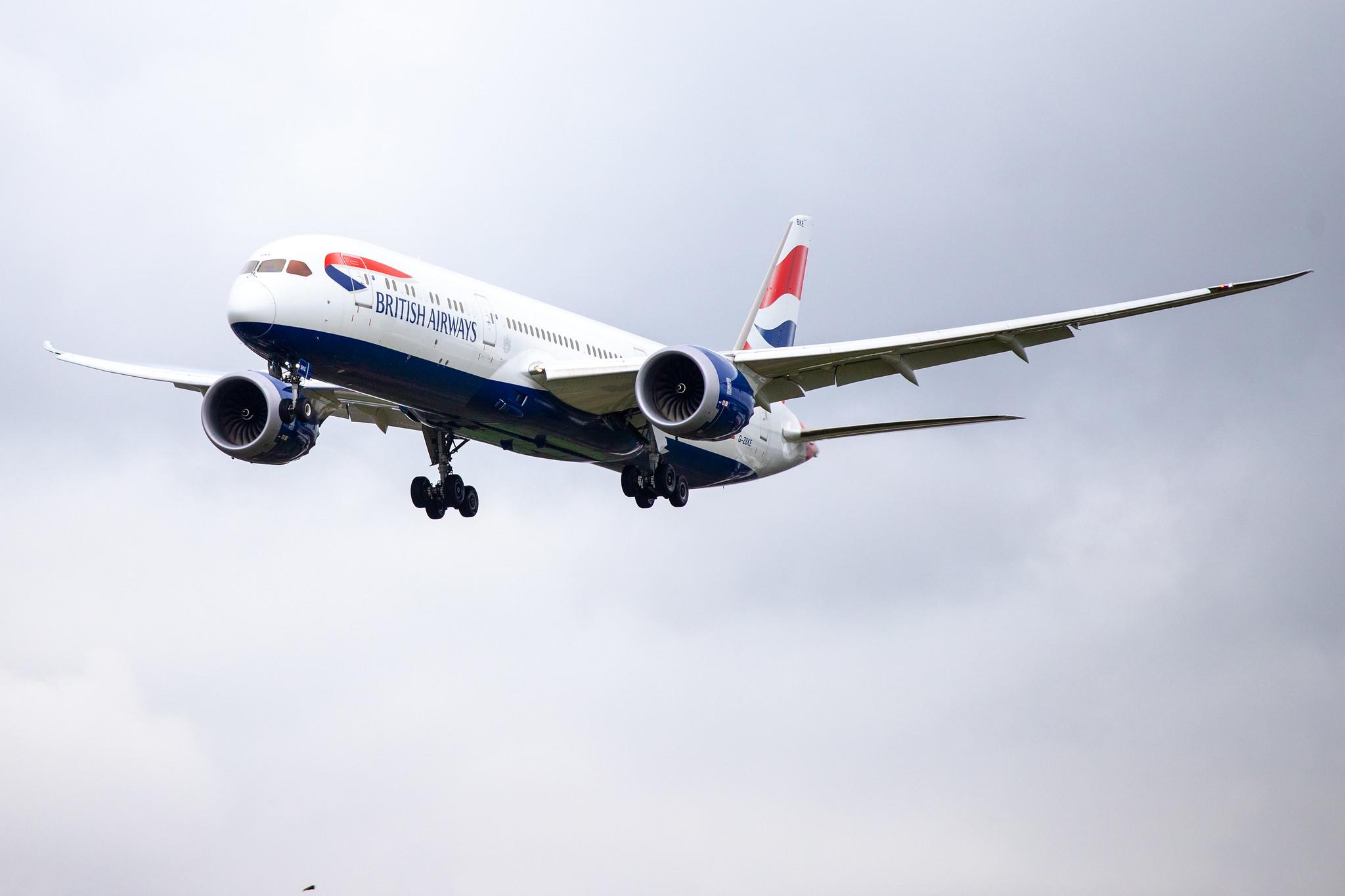 London Heathrow Airport: British Airways (BA / BAW) |  Boeing 787-9 Dreamliner B789 | G-ZBKE | MSN 38620