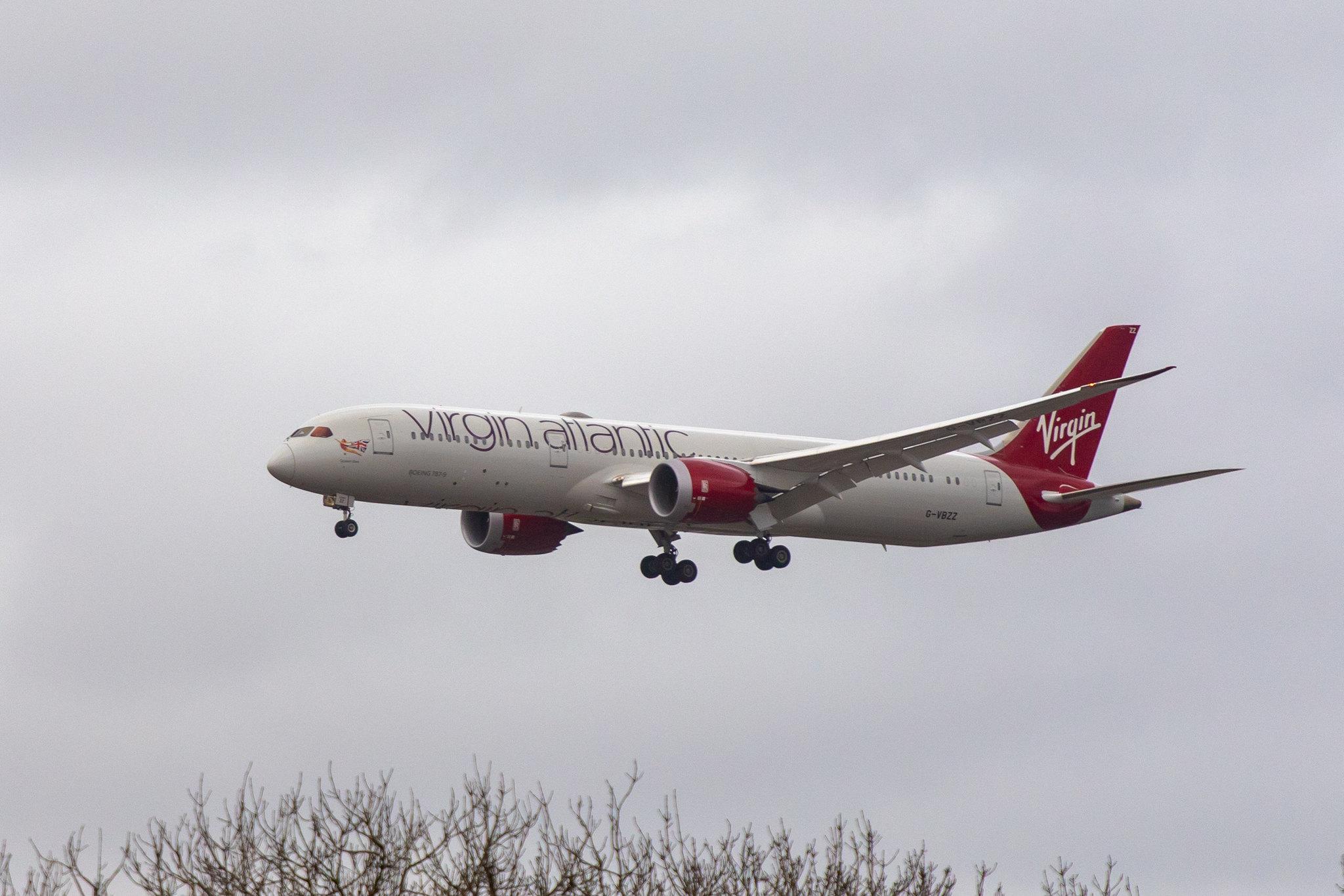 London Heathrow Airport: Virgin Atlantic (VS / VIR) |  Boeing 787-9 Dreamliner B789 | G-VBZZ | MSN 37976