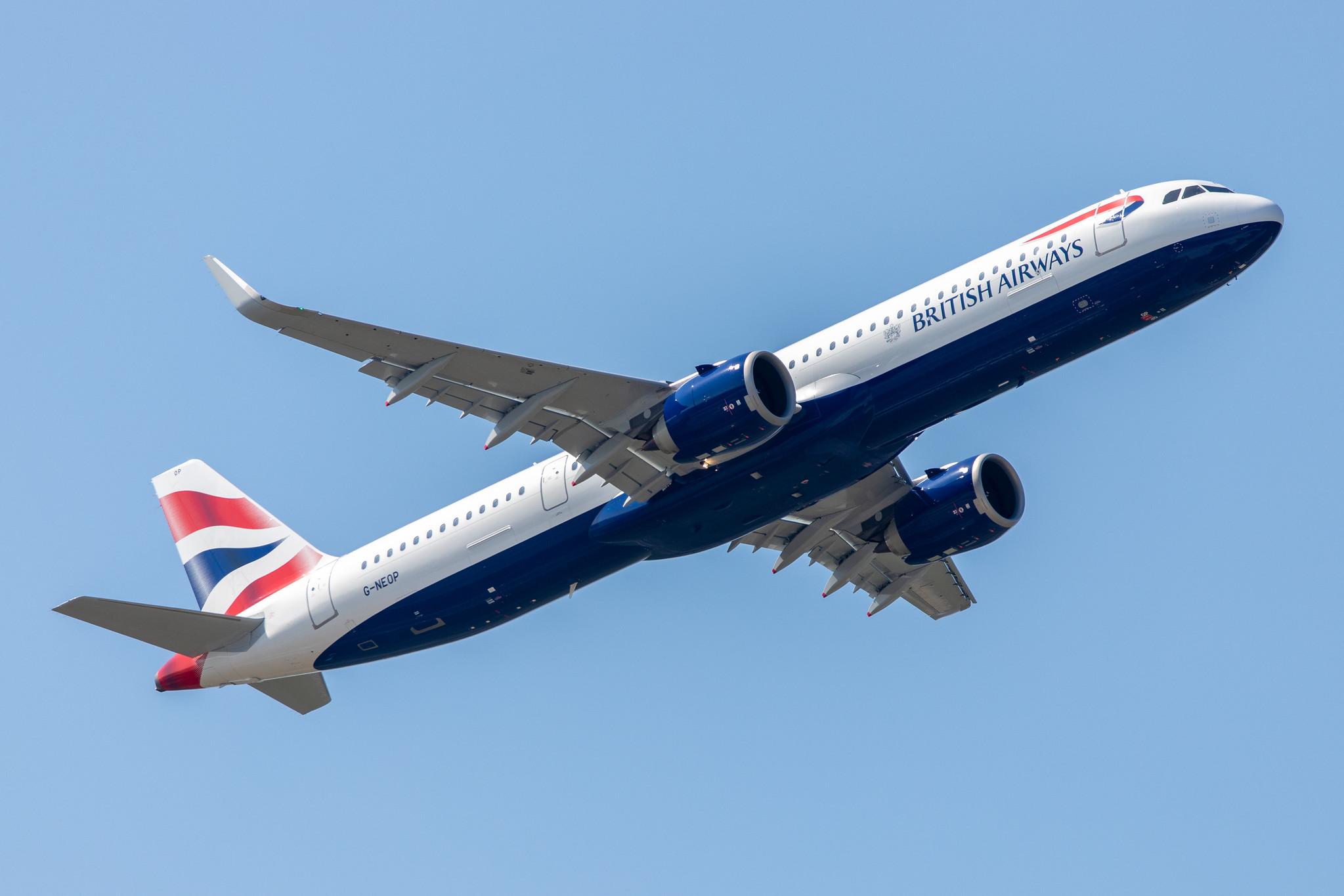 Hamburg Airport: British Airways (BA / BAW) |  Airbus A321-251NX A21N | G-NEOP | MSN 8469