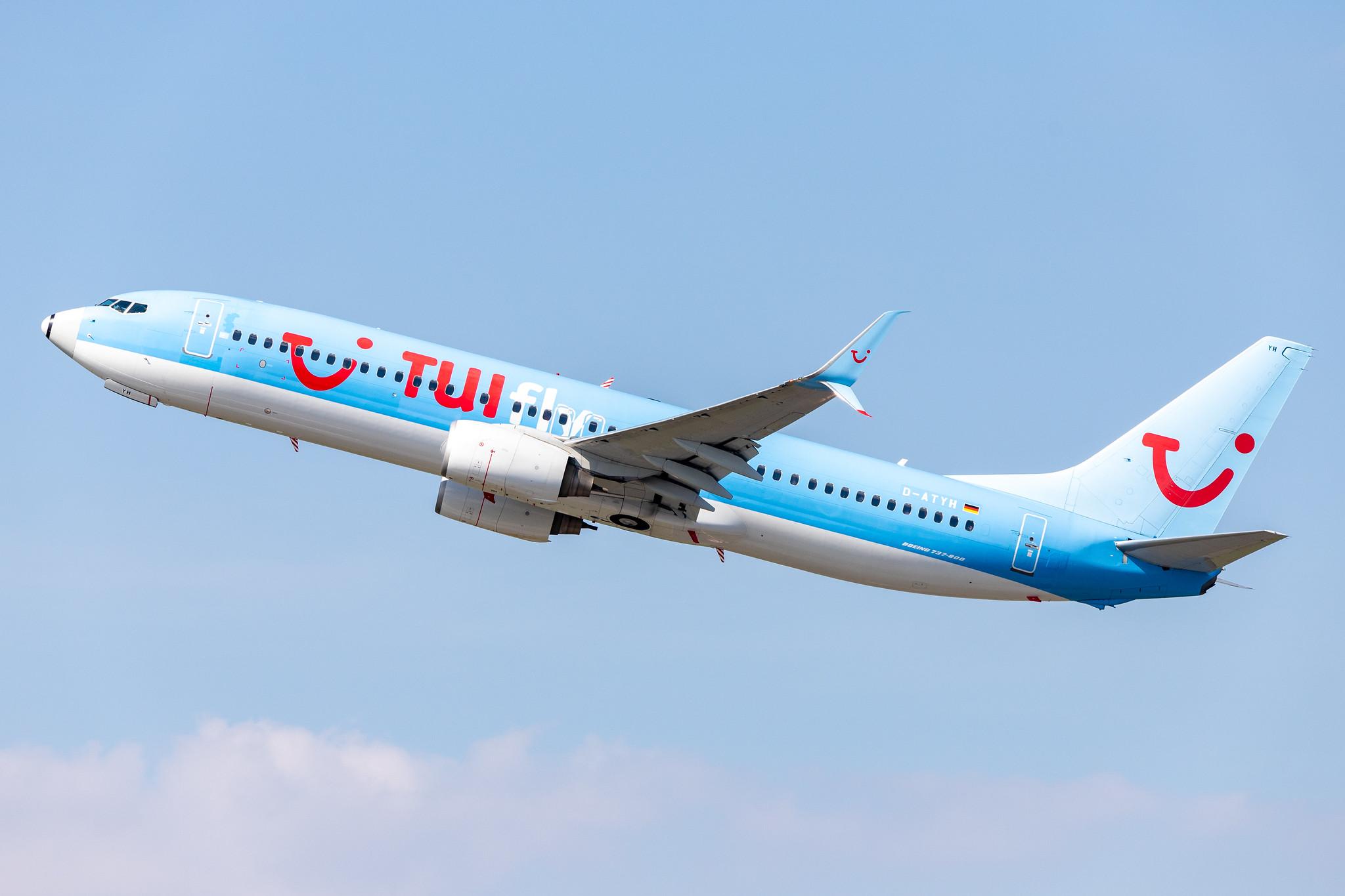Düsseldorf Airport: TUI (X3 / TUI) | Operator: TUI fly |  Boeing 737-8K5 B738 | D-ATYH | MSN 38097