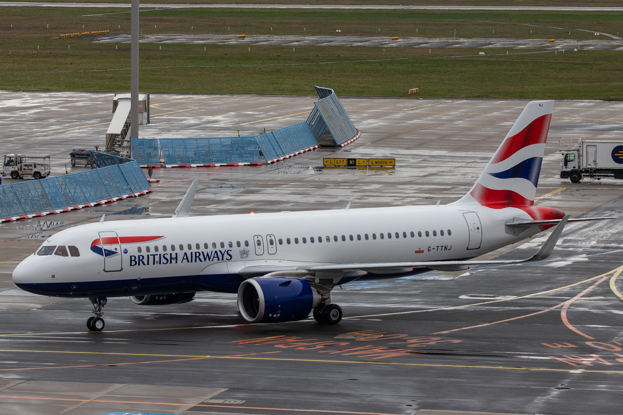 Frankfurt Airport: British Airways (BA / BAW) |  Airbus A320-251N A20N | G-TTNJ | MSN 8772
