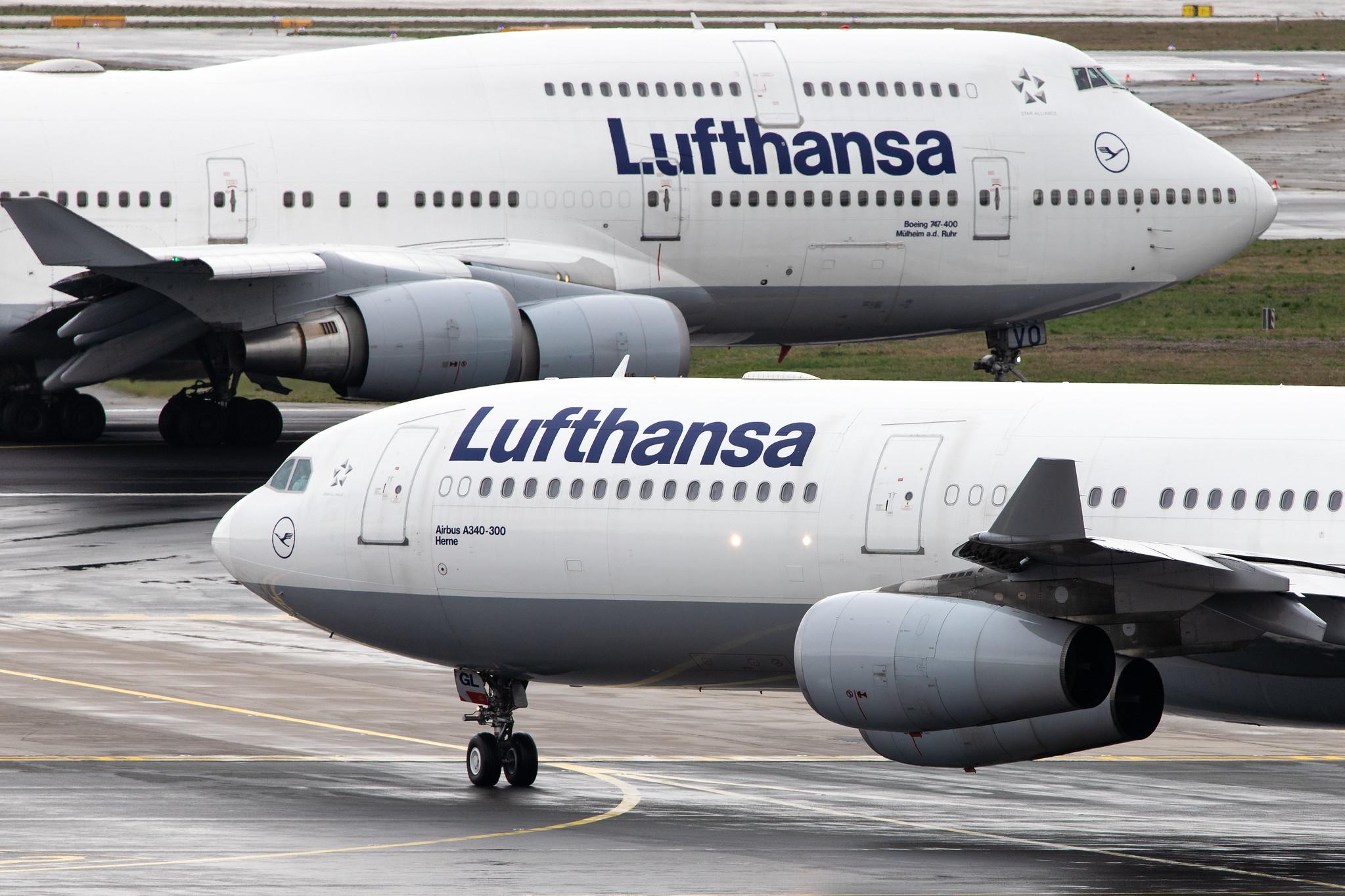 Frankfurt Airport: Lufthansa (LH / DLH) |  Airbus A340-313 A343 | D-AIGL | MSN 0135