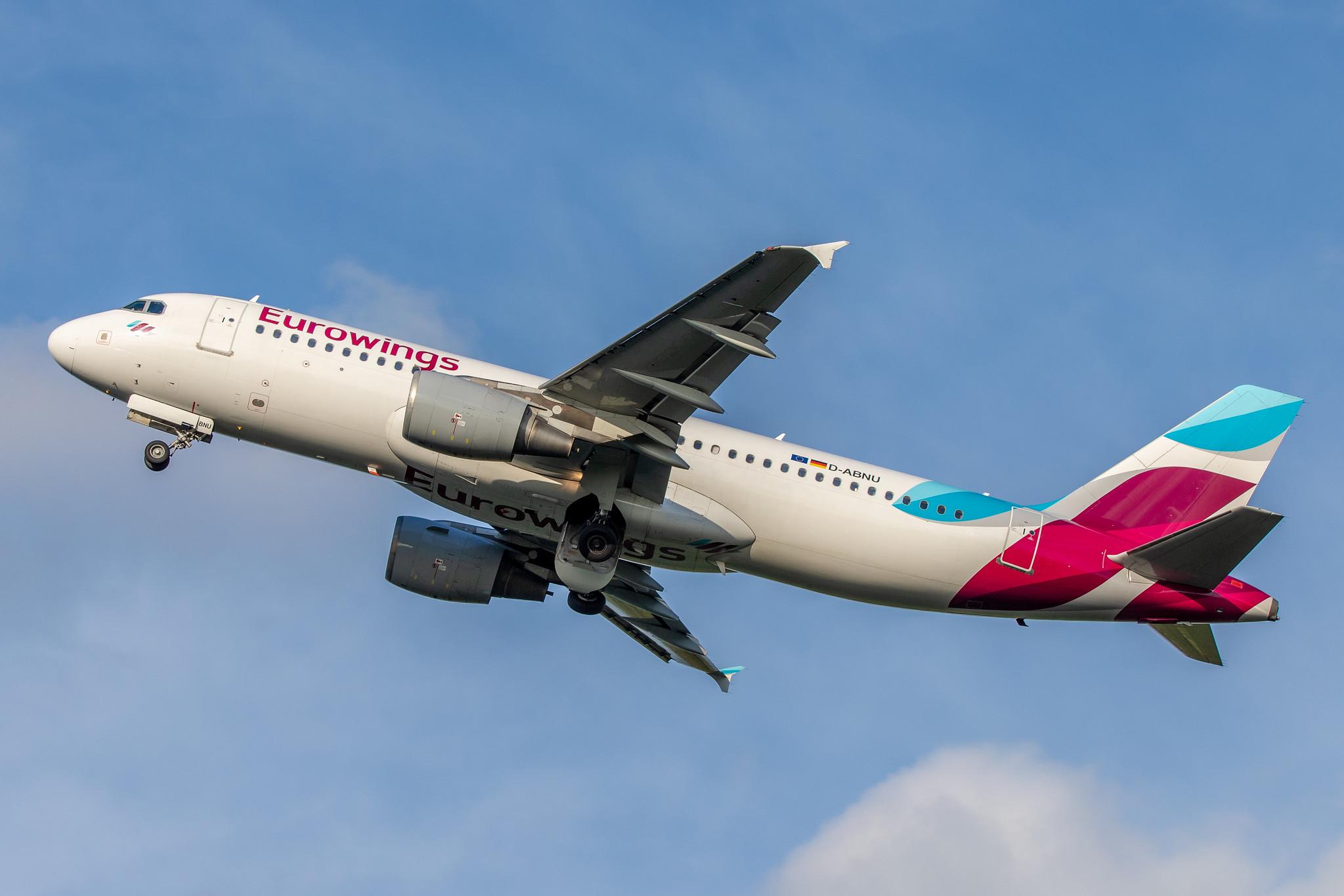Hamburg Airport: Eurowings (EW / EWG) |  Airbus A320-214 A320 | D-ABNU | MSN 2591