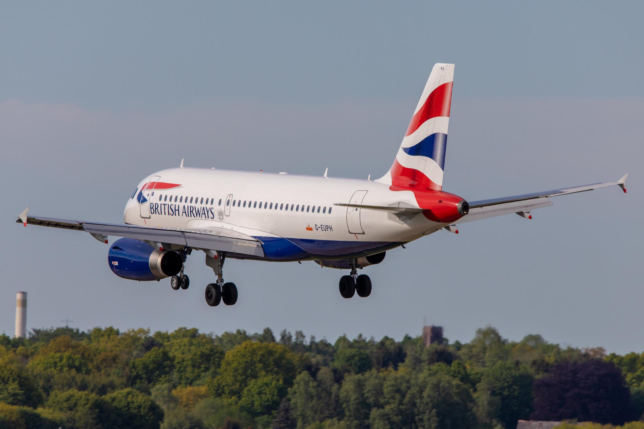 Hamburg Airport: British Airways (BA / BAW) |  Airbus A319-131 A319 | G-EUPH | MSN 1225