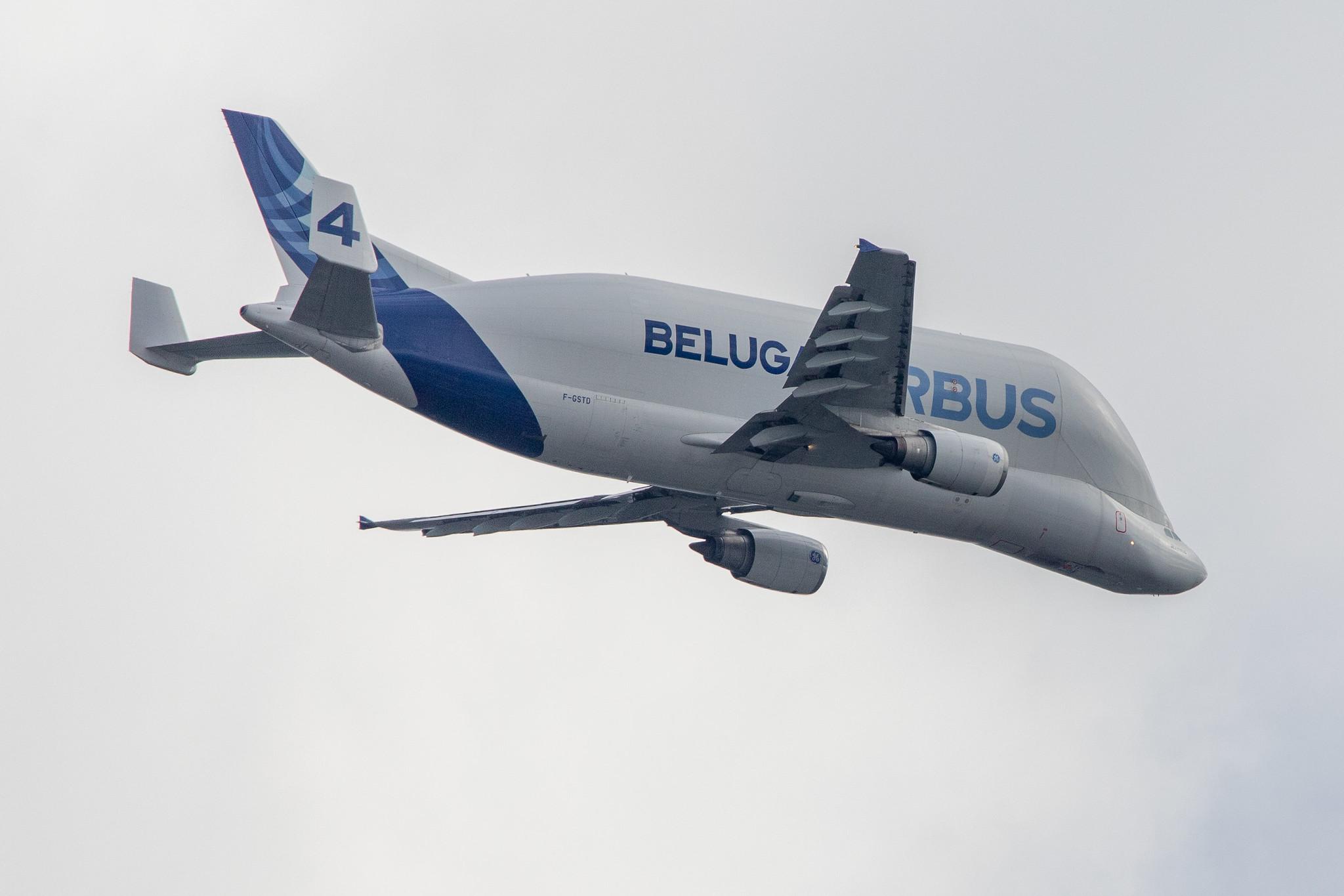 Hamburg Airport: Airbus Transport International (4Y / BGA) |  Airbus A300-608ST Beluga A3ST | F-GSTD | MSN 776