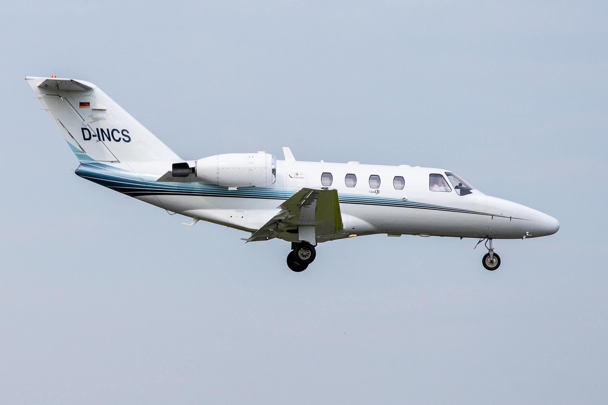 Hamburg Airport: JK JetKontor (/ JKH) |  Cessna 525 CitationJet CJ1 C525 | D-INCS | MSN 525-0466