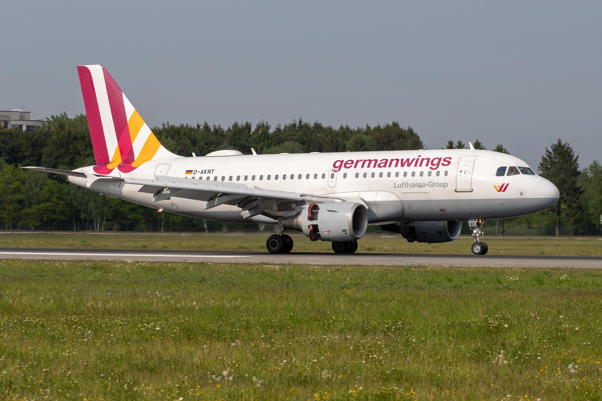 Hamburg Airport: Eurowings (EW / EWG) | Operator: Germanwings | Airbus A319-112 A319 | D-AKNT | MSN 2607