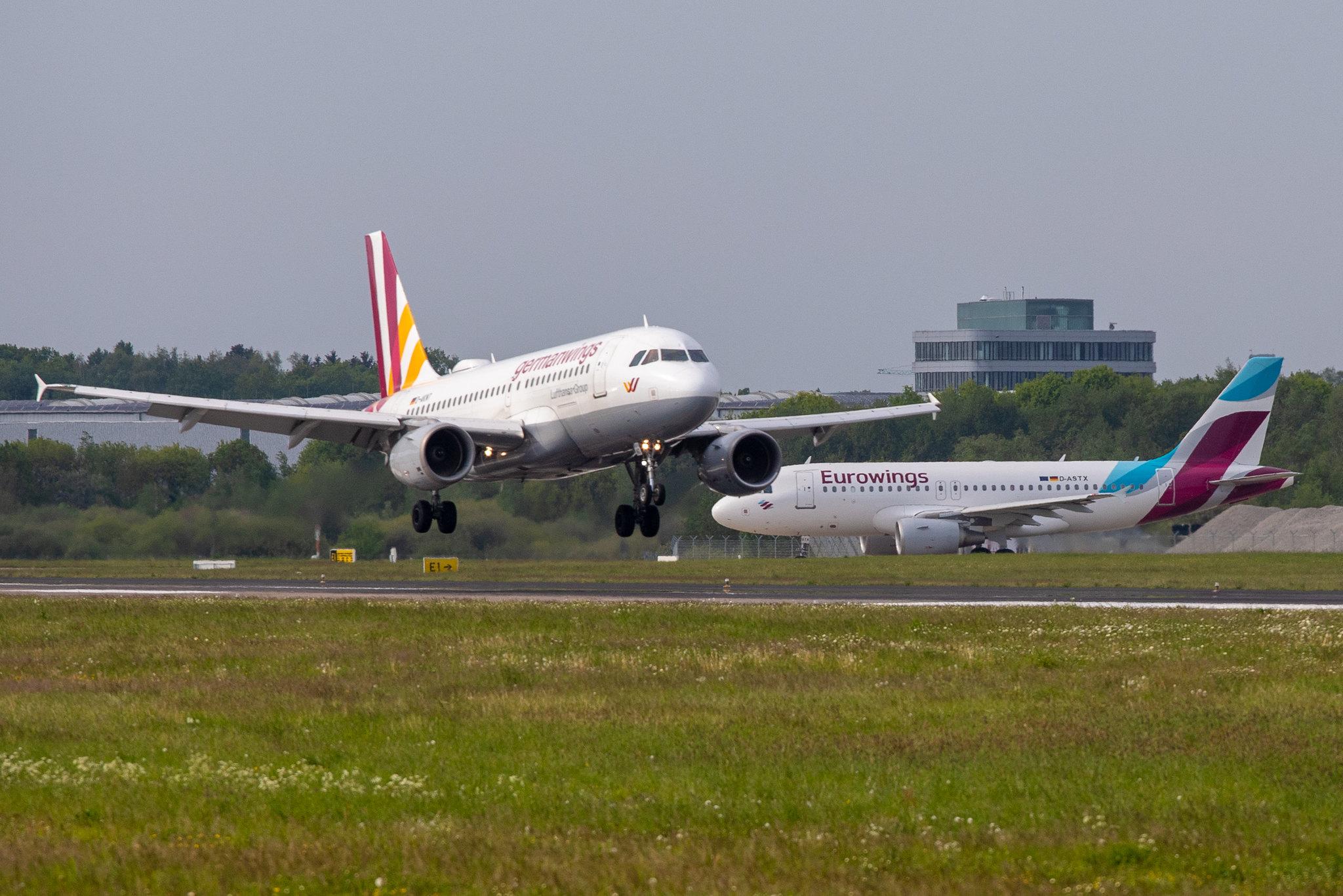 Hamburg Airport: Eurowings (EW / EWG) | Operator: Germanwings | Airbus A319-112 A319 | D-AKNT | MSN 2607