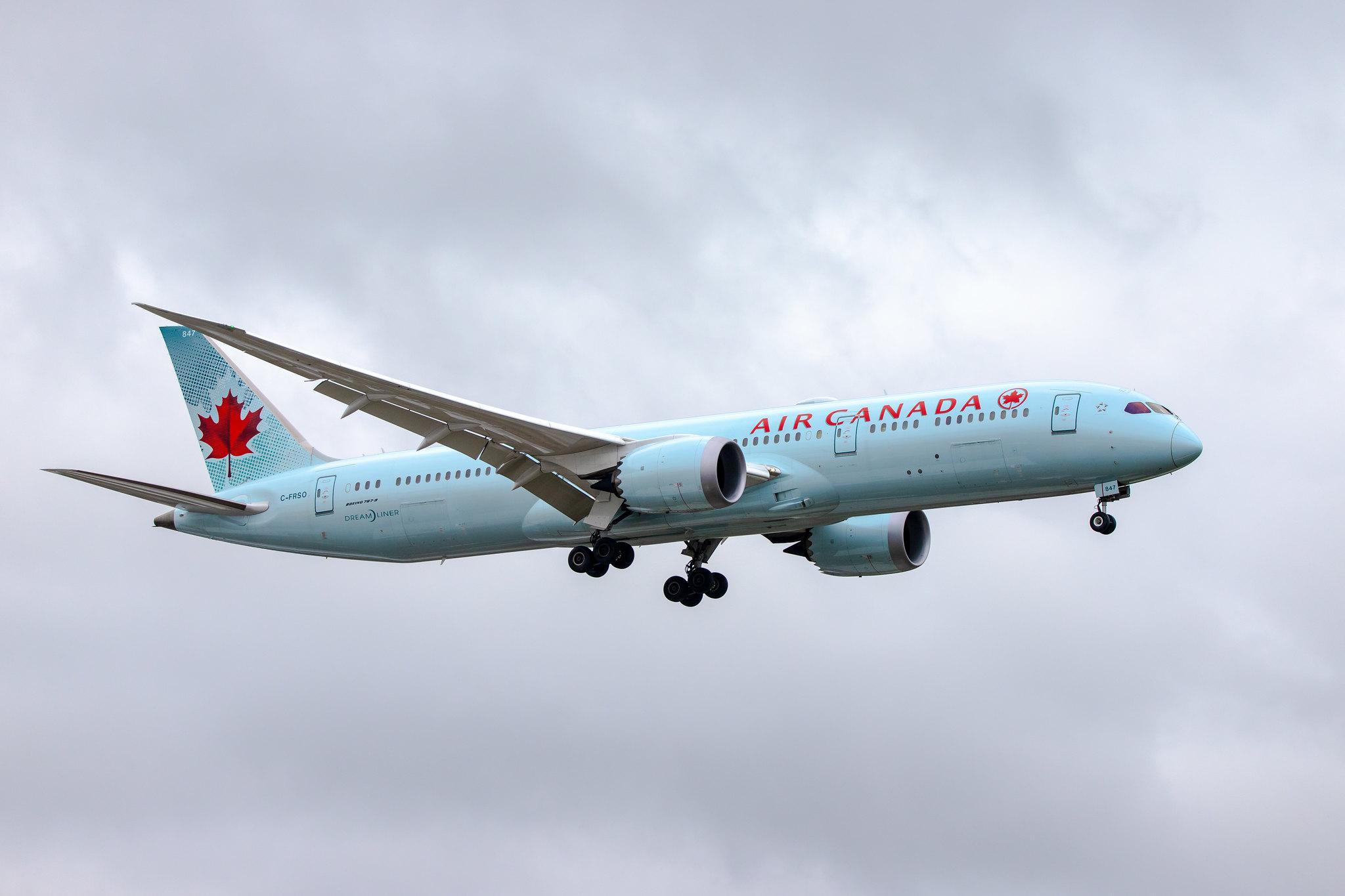London Heathrow Airport: Air Canada (AC / ACA) |  Boeing 787-9 Dreamliner B789 | C-FRSO | MSN 37177