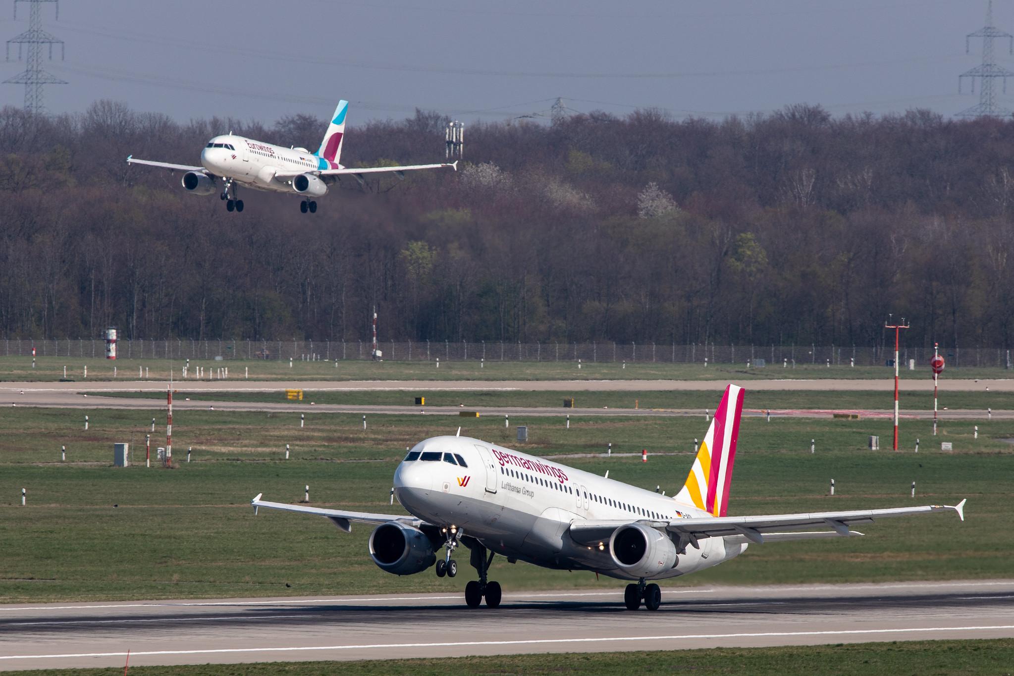 Düsseldorf Airport: Germanwings (4U / GWI) | Airbus A320-211 A320 | D-AIQL | MSN 0267
