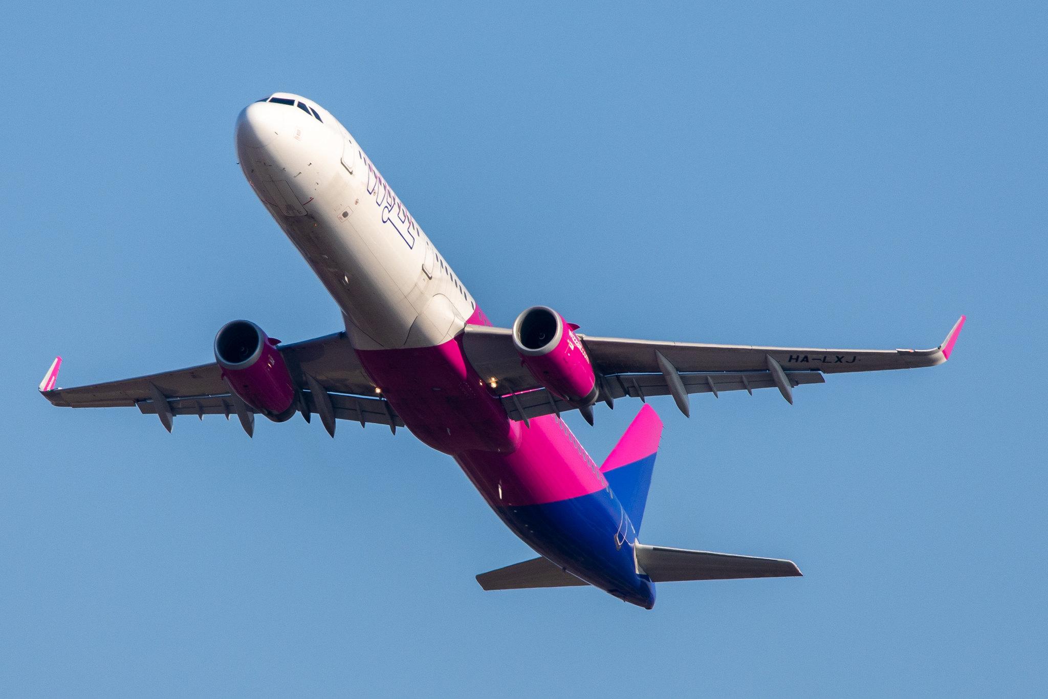 Köln Bonn Airport: Wizz Air (W6 / WZZ) |  Airbus A321-231 A321 | HA-LXJ | MSN 7316