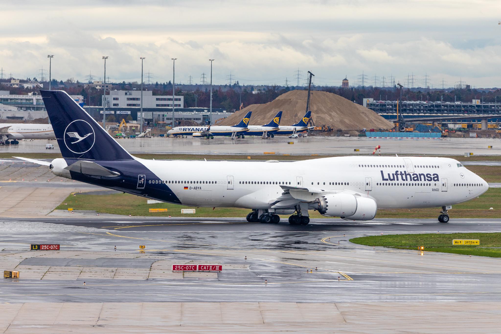 Frankfurt Airport: Lufthansa (LH / DLH) |  Boeing 747-830 B748 | D-ABYA | MSN 37827
