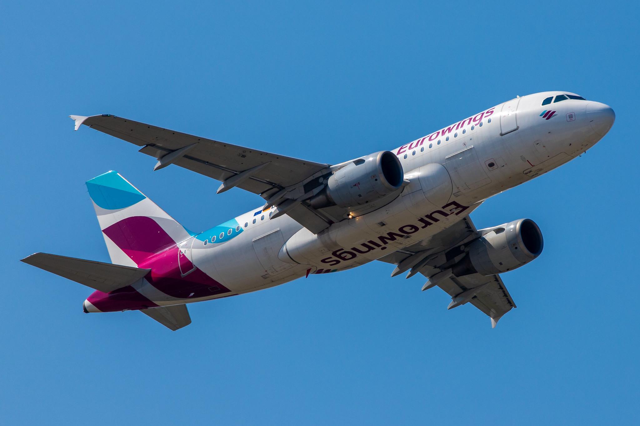 Hamburg Airport: Eurowings (EW / EWG) | Operator: Germanwings | Airbus A319-112 A319 | D-ABGR | MSN 3704