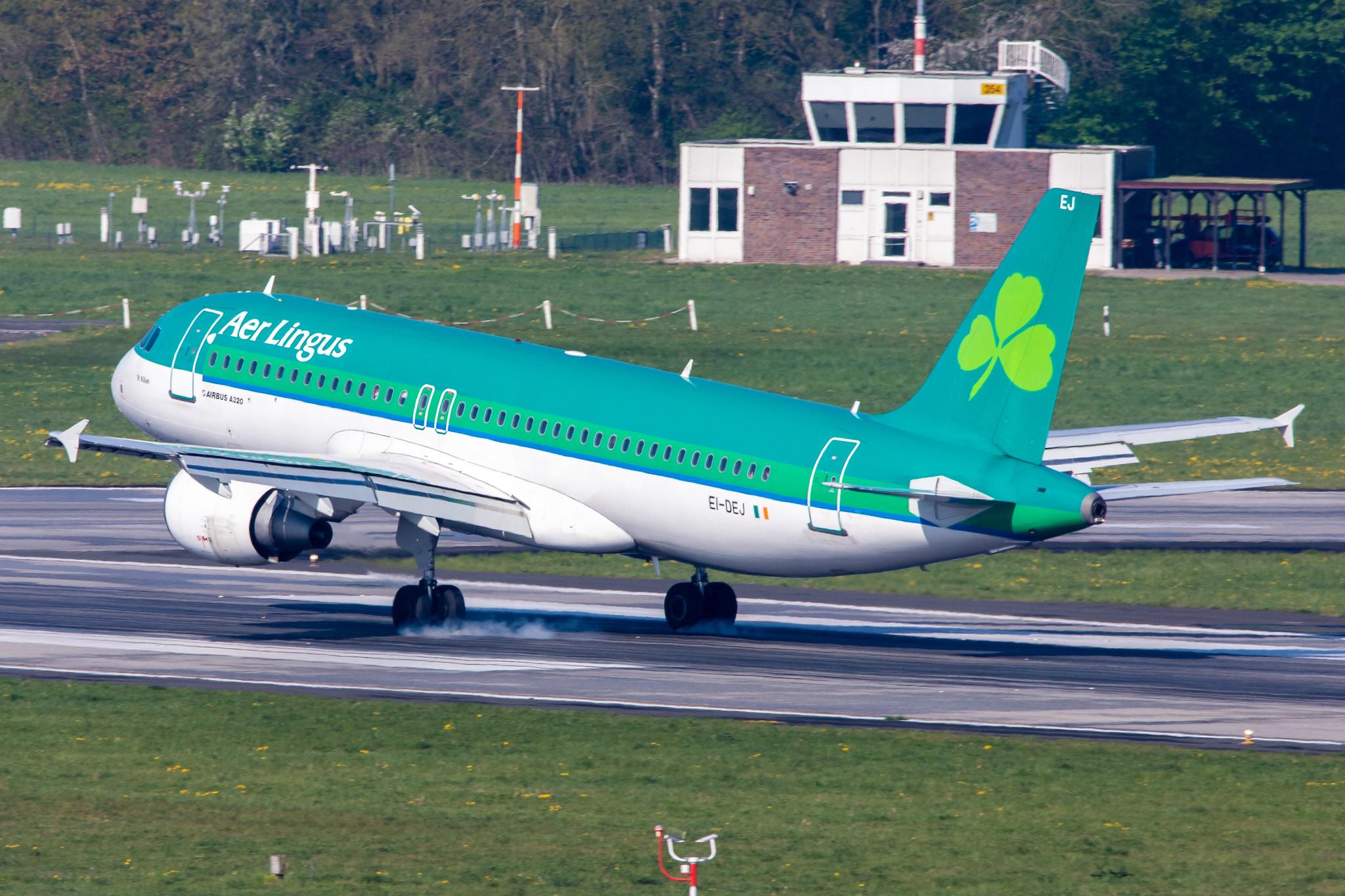 Hamburg Airport: Aer Lingus (EI / EIN) |  Airbus A320-214 A320 | EI-DEJ | MSN 2364