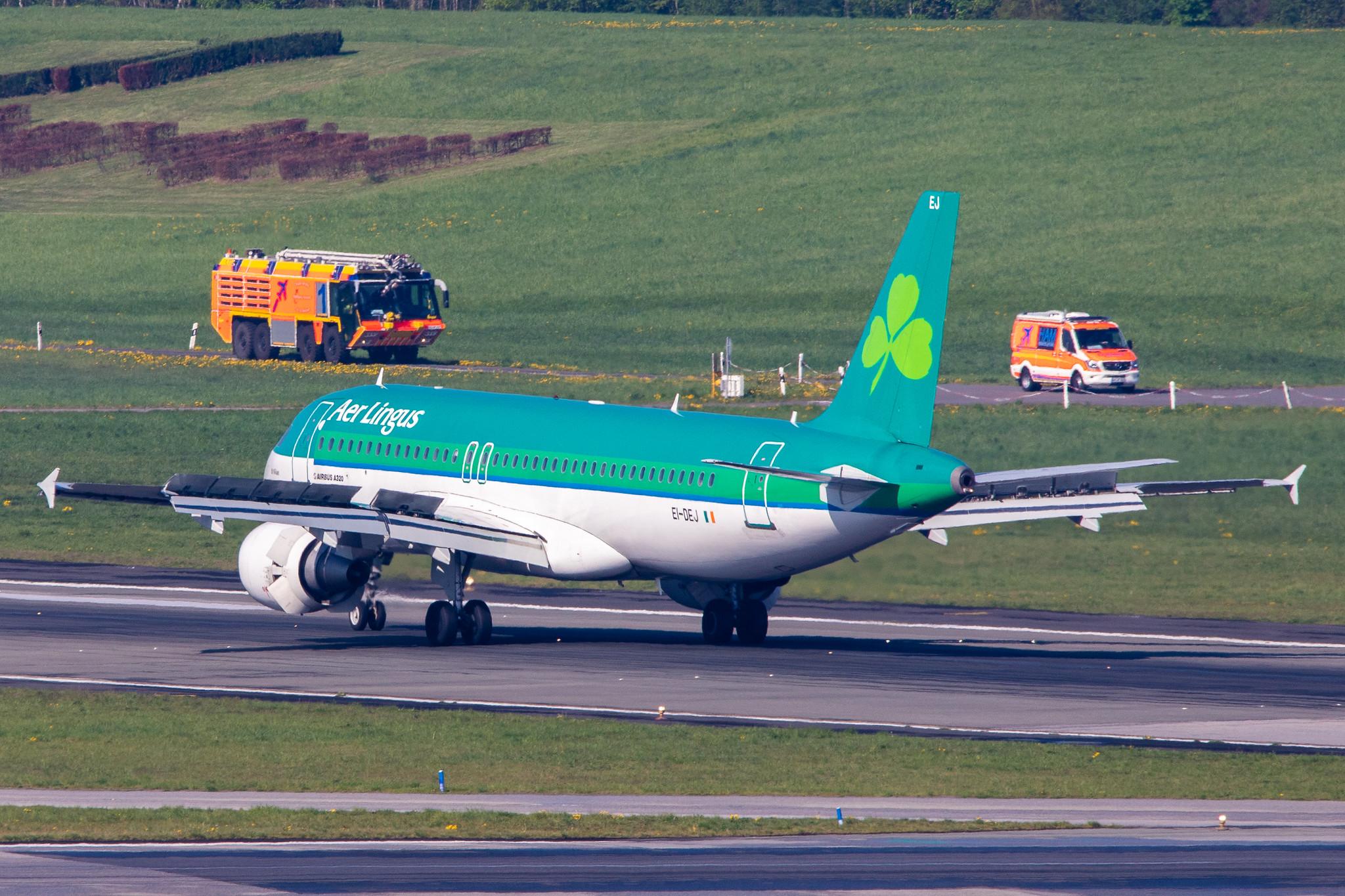 Hamburg Airport: Aer Lingus (EI / EIN) |  Airbus A320-214 A320 | EI-DEJ | MSN 2364