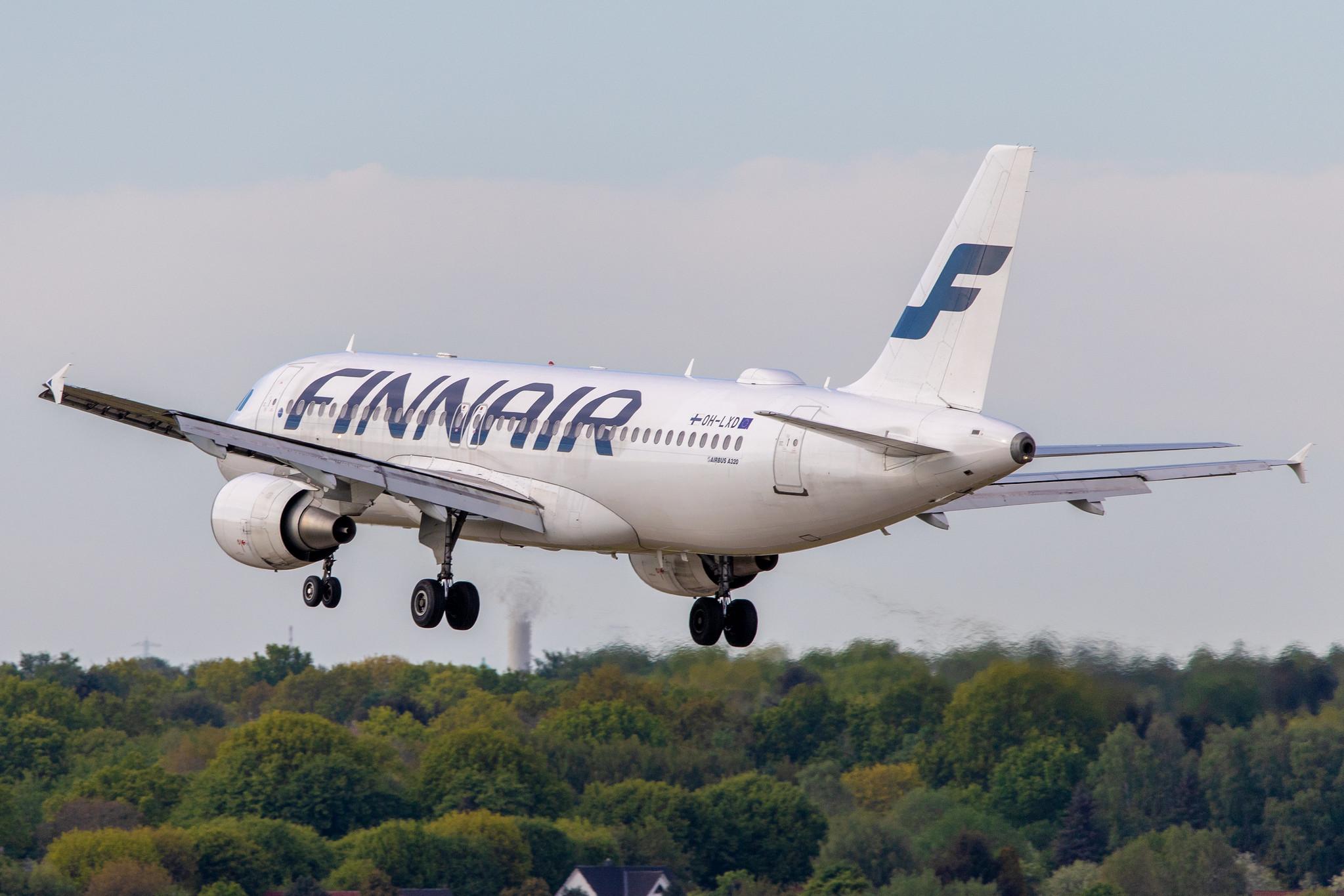 Hamburg Airport: Finnair (AY / FIN) |  Airbus A320-214 A320 | OH-LXD | MSN 1588