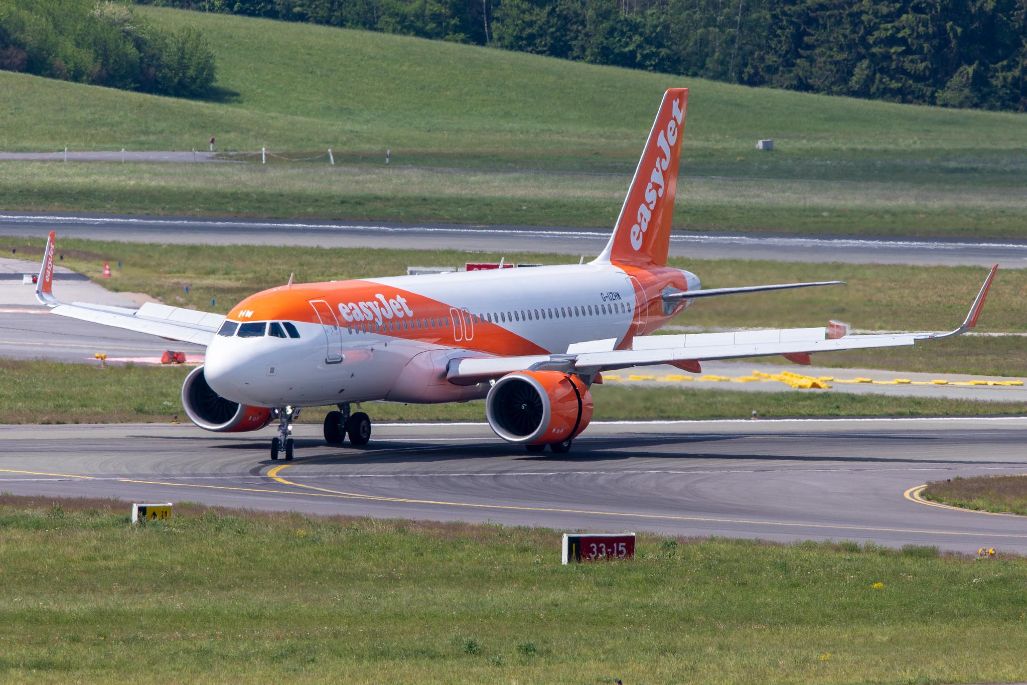 Hamburg Airport: easyJet (U2 / EZY) |  Airbus A320-251N A20N | G-UZHW | MSN 8759