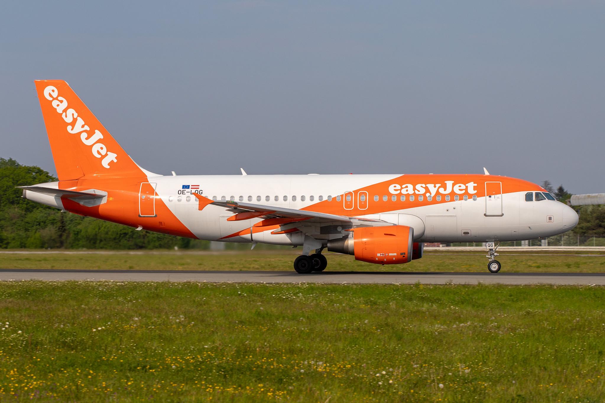 Hamburg Airport: easyJet (U2 / EZY) | Operator: easyJet Europe |  Airbus A319-111 A319 | OE-LQG | MSN 4076