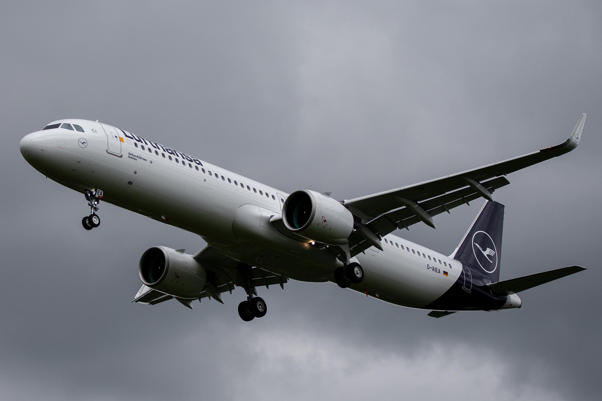 Hamburg Airport: Lufthansa (LH / DLH) |  Airbus A321-271NX A21N | D-AIEA | MSN 8761