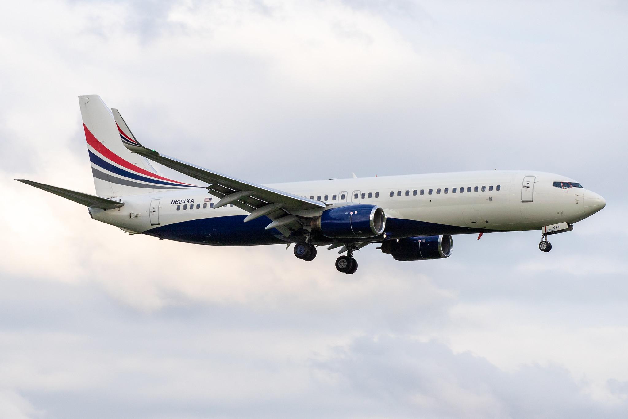 Hamburg Airport: Swift Air (WQ / SWQ) |  Boeing 737-86J B738 | N624XA | MSN 32624