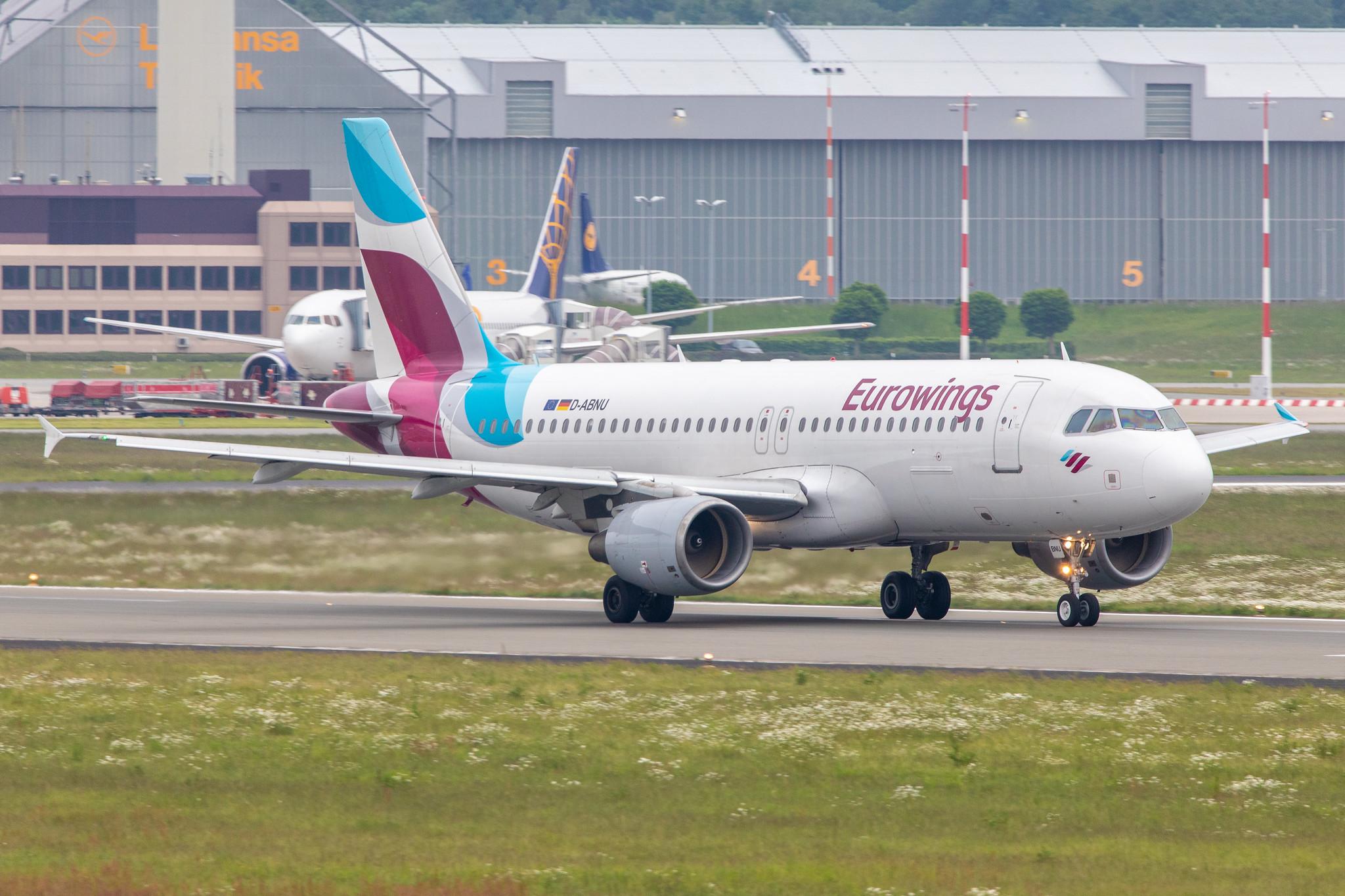 Hamburg Airport: Eurowings (EW / EWG) |  Airbus A320-214 A320 | D-ABNU | MSN 2591