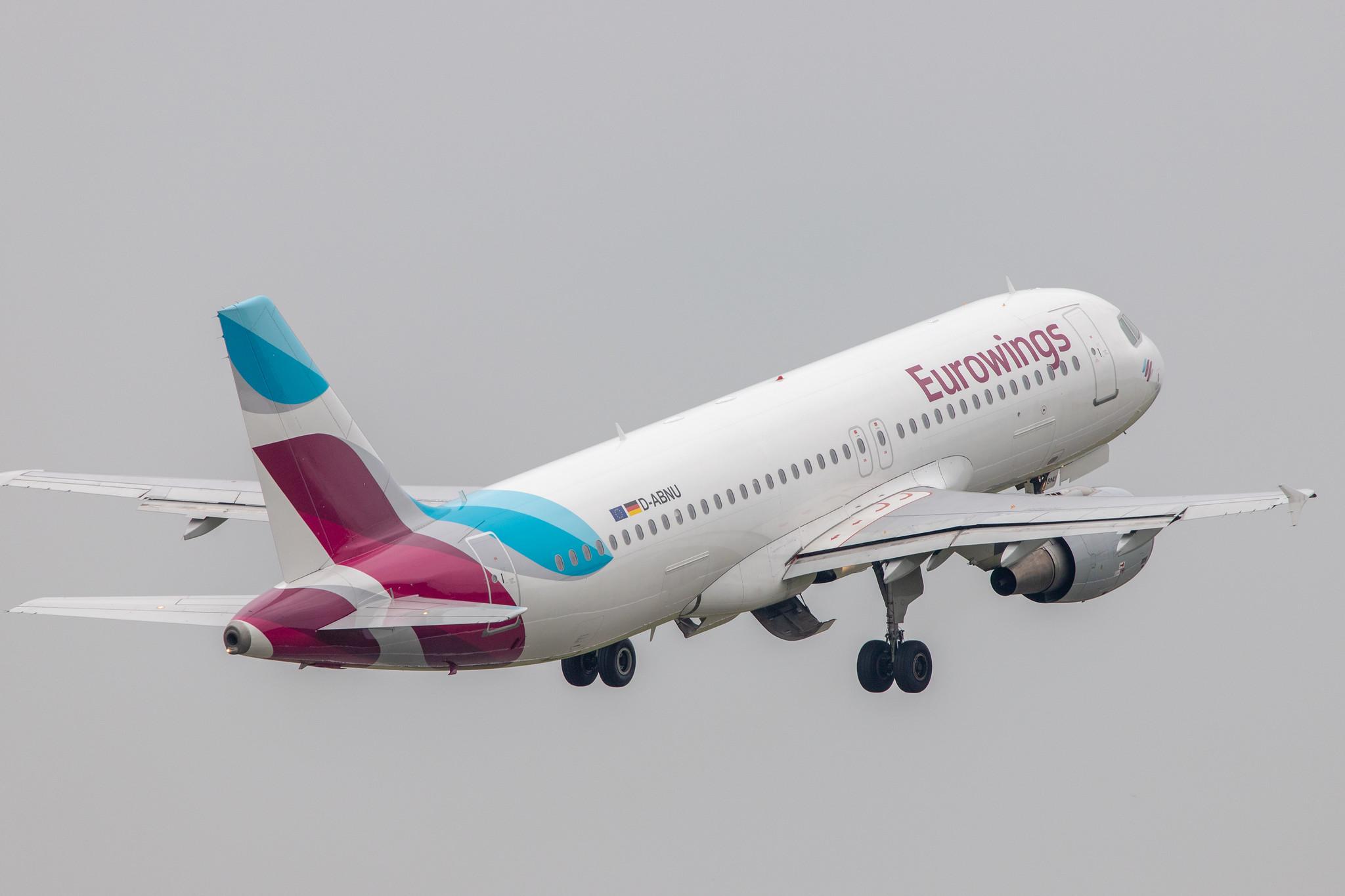 Hamburg Airport: Eurowings (EW / EWG) |  Airbus A320-214 A320 | D-ABNU | MSN 2591