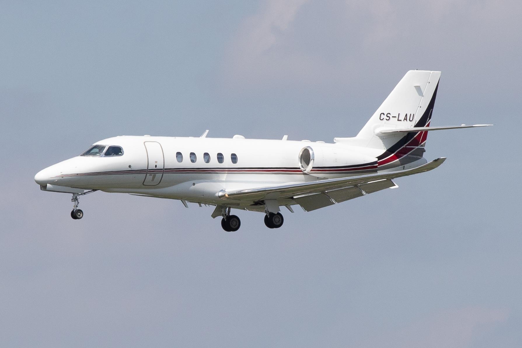 Hamburg Airport: NetJets Europe (/ NJE) | Operator: NetJets |  Cessna 680A Citation Latitude C68A | CS-LAU | MSN 680A-0027