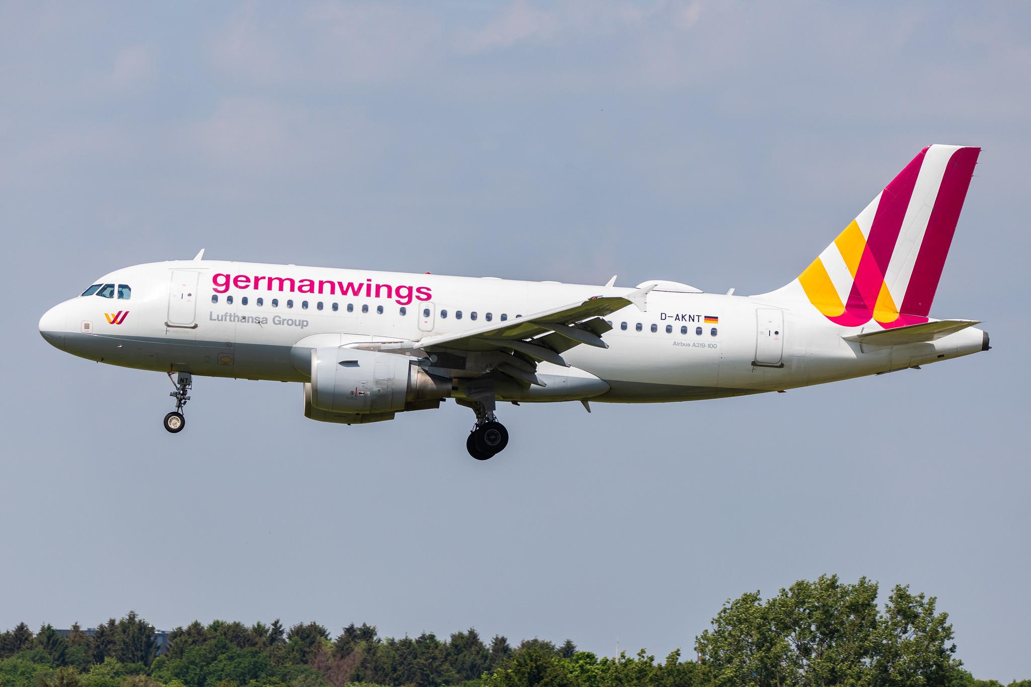 Hamburg Airport: Eurowings (EW / EWG) | Operator: Germanwings | Airbus A319-112 A319 | D-AKNT | MSN 2607