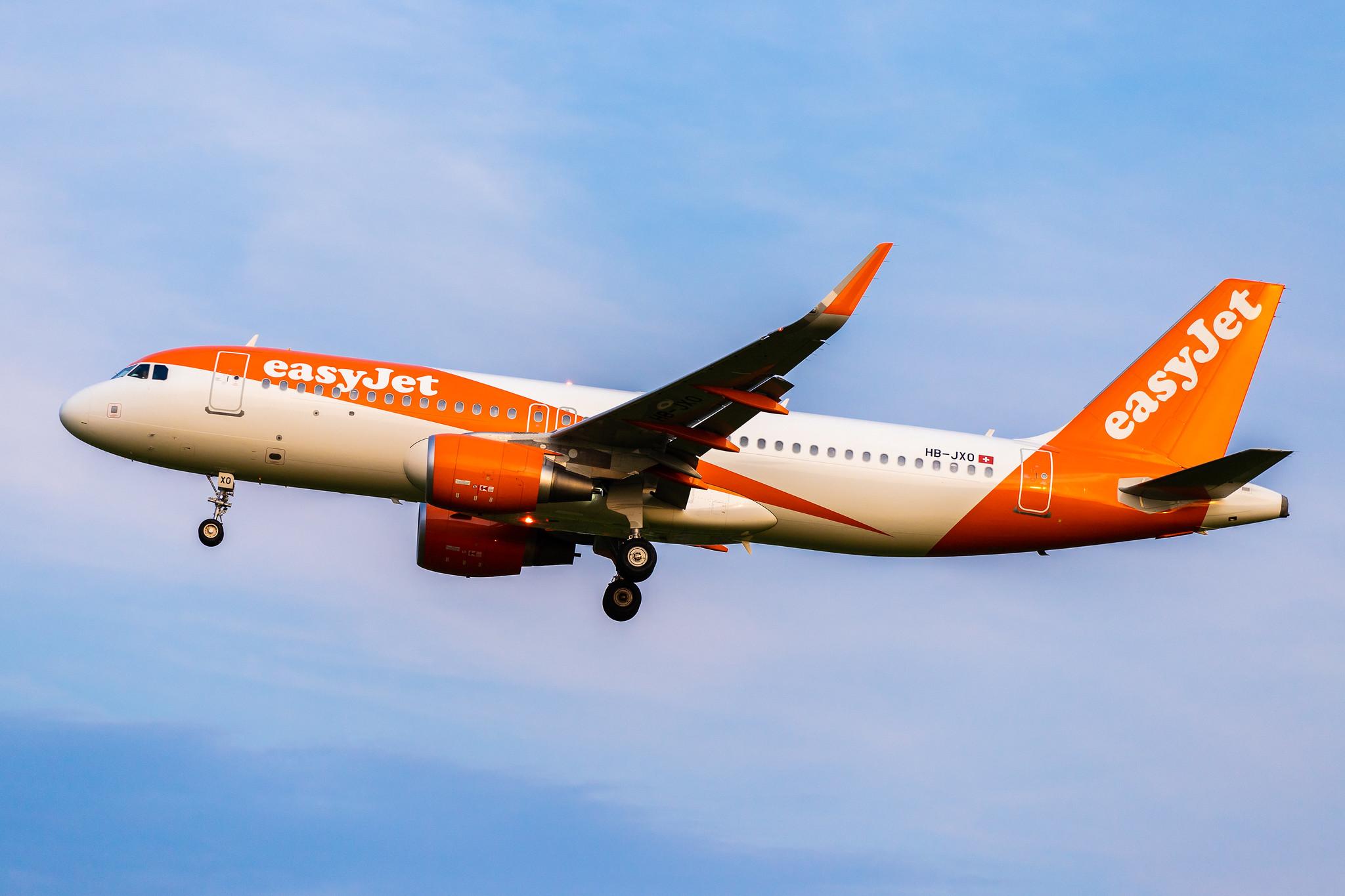 Hamburg Airport: easyJet (U2 / EZY) | Operator: easyJet Switzerland |  Airbus A320-214 A320 | HB-JXO | MSN 8390
