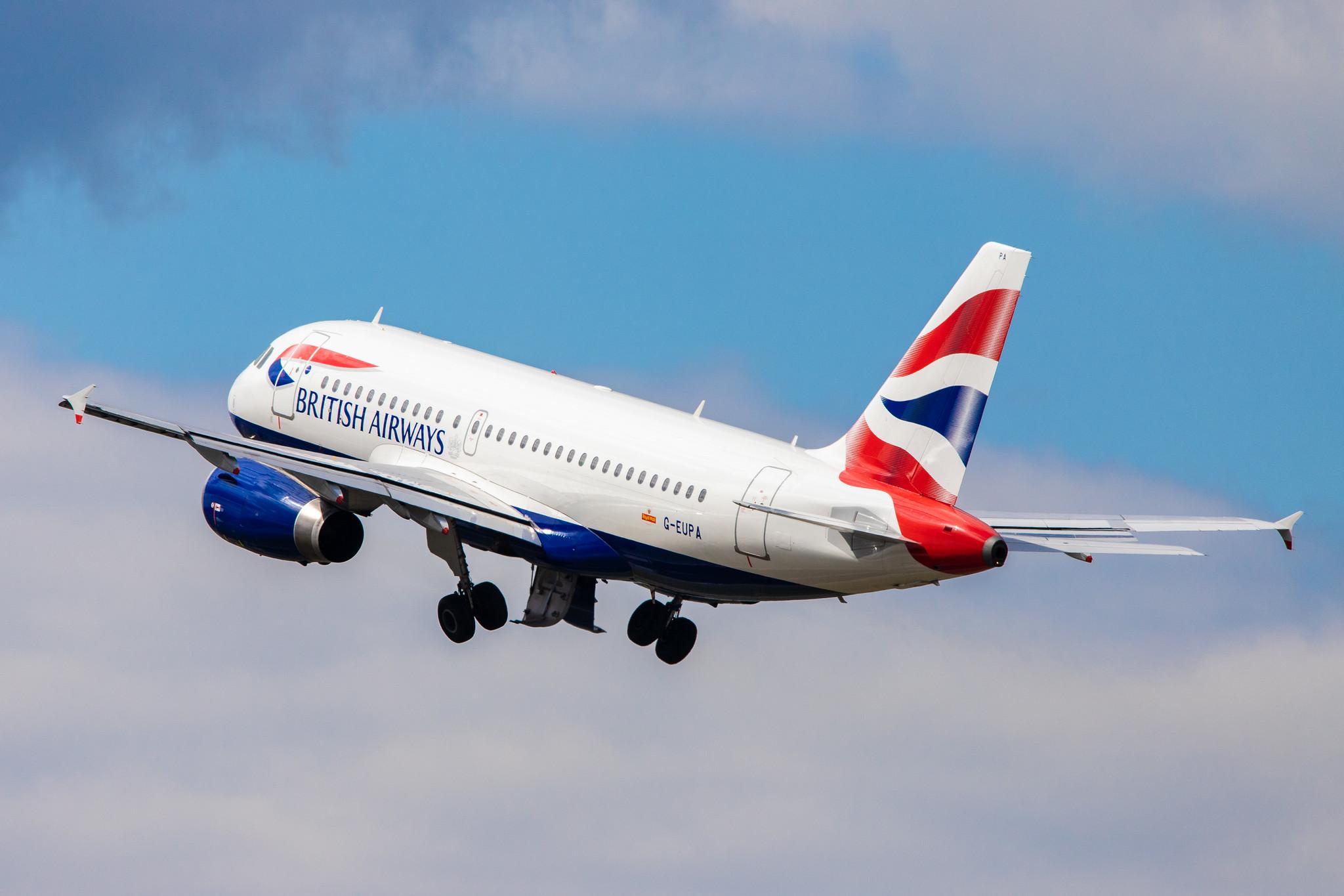 British Airways (BA / BAW) |  Airbus A319-131 A319 | G-EUPA | MSN 1082