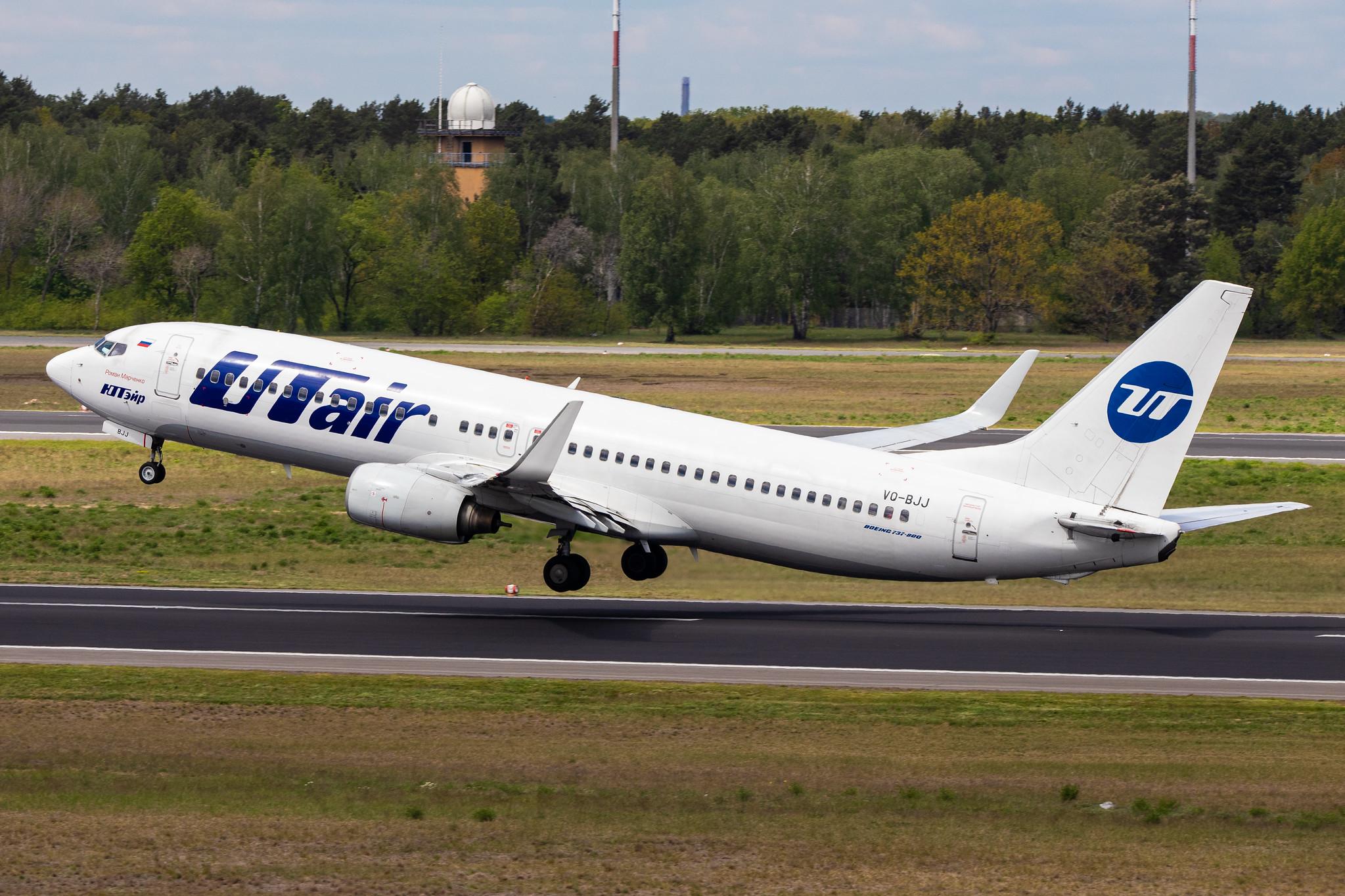 UTair (UT / UTA) |  Boeing 737-8AS B738 | VQ-BJJ | MSN 29937