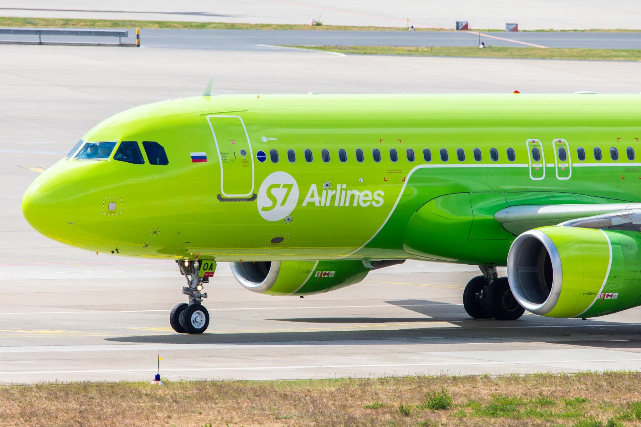 S7 Airlines (S7 / SBI) |  Airbus A320-214 A320 | VQ-BOA | MSN 5001