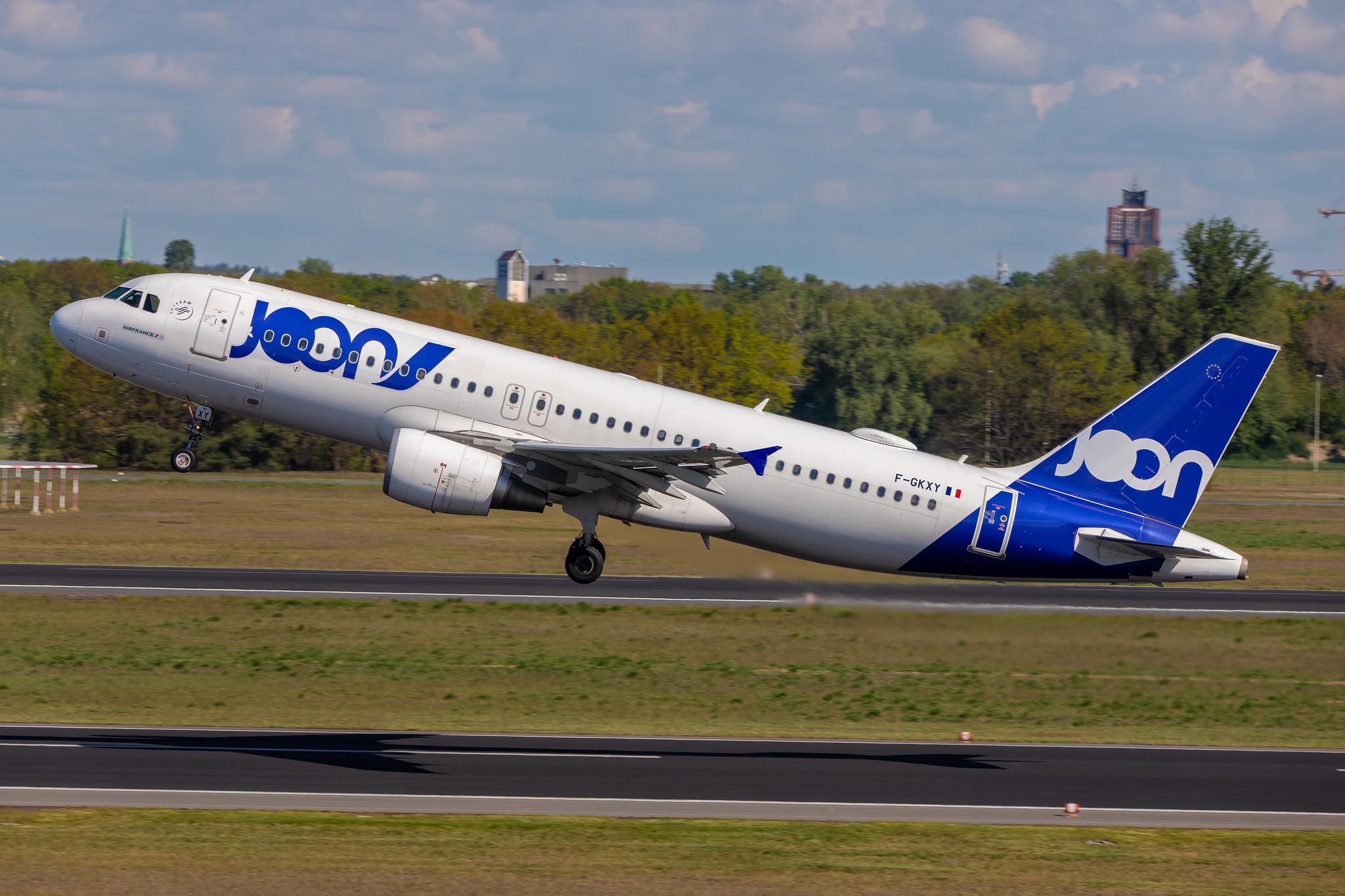 Flughafen Berlin Tegel (TXL): JOON Airbus A320-214 A320 F-GKXY MSN 4105