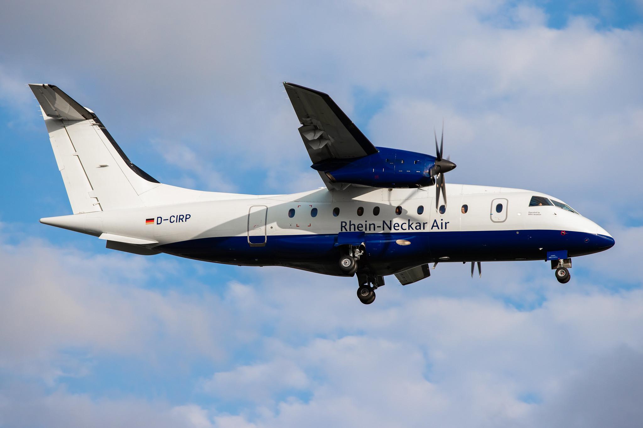 Rhein-Neckar Air (M2 / MHV) | Operator: MHS Aviation |  Dornier 328-120 D328 | D-CIRP | MSN 3006