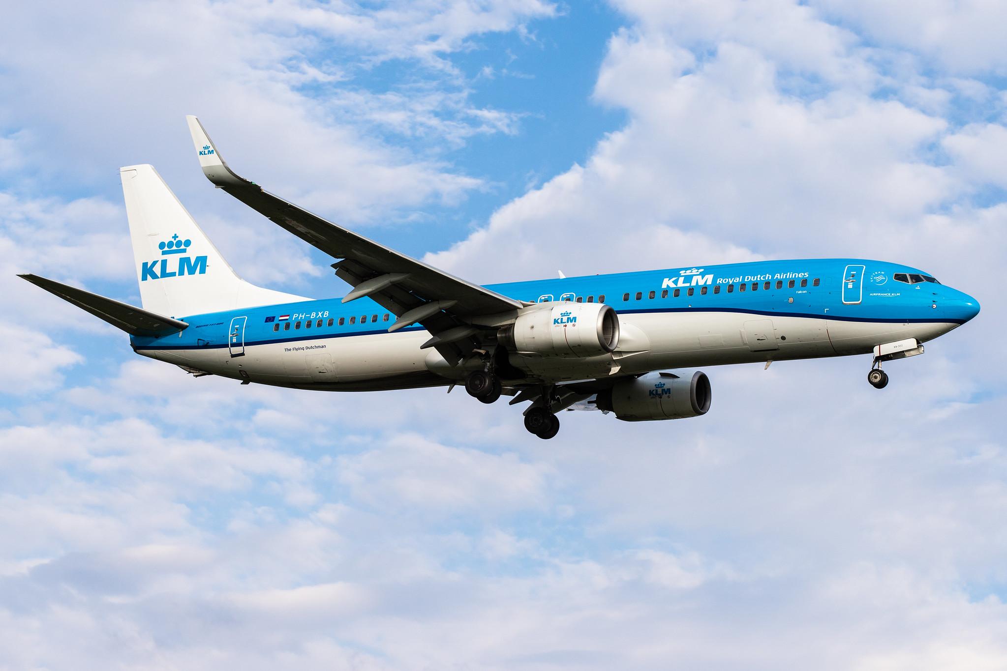 Hamburg Airport: KLM (KL / KLM) |  Boeing 737-8K2 B738 | PH-BXB | MSN 29132