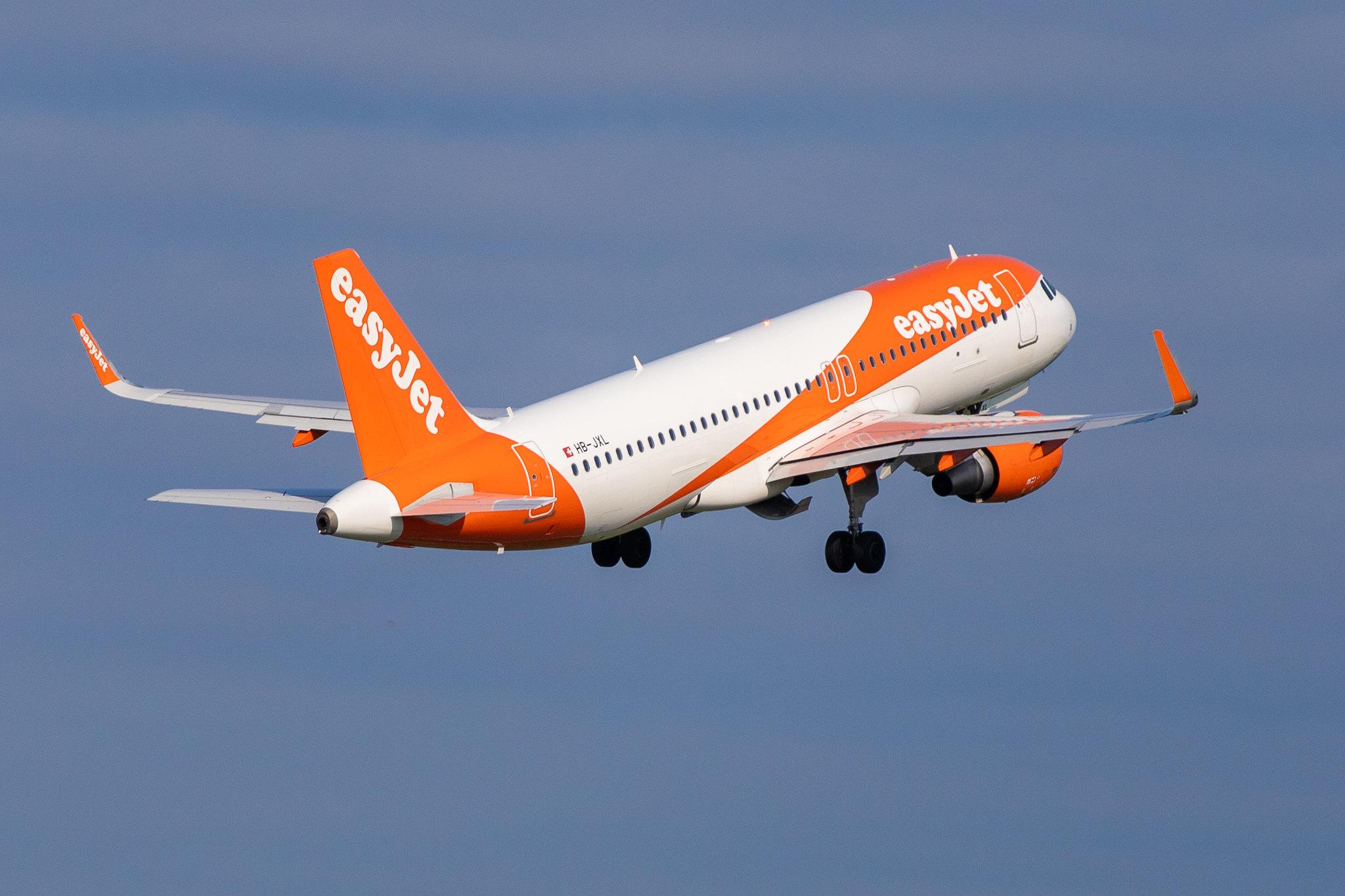 Hamburg Airport: easyJet (U2 / EZY) | Operator: easyJet Switzerland |  Airbus A320-214 A320 | HB-JXL | MSN 8075