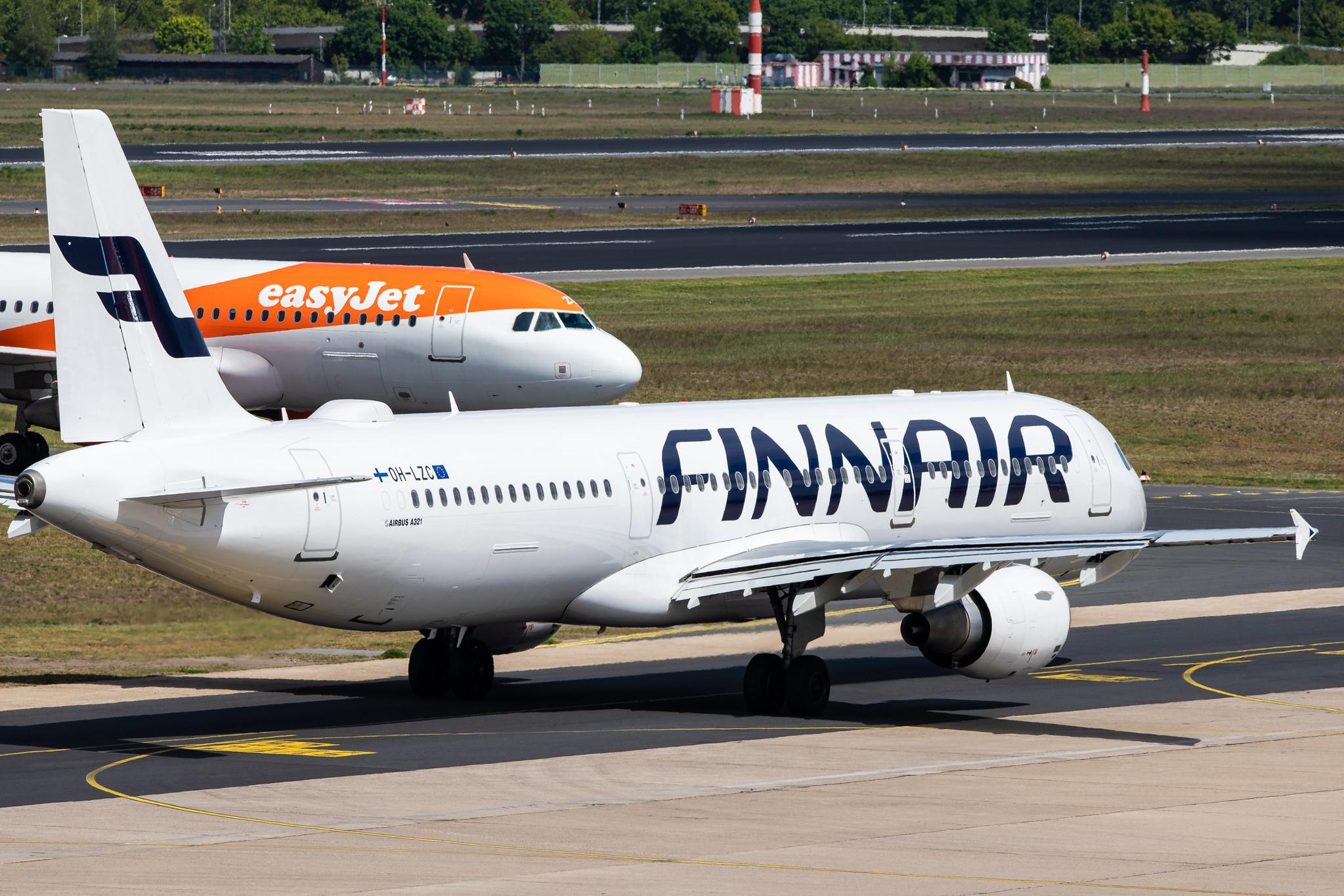 Flughafen Berlin Tegel (TXL): Finnair (AY / FIN) |  Airbus A321-211 A321 | OH-LZC | MSN 1185