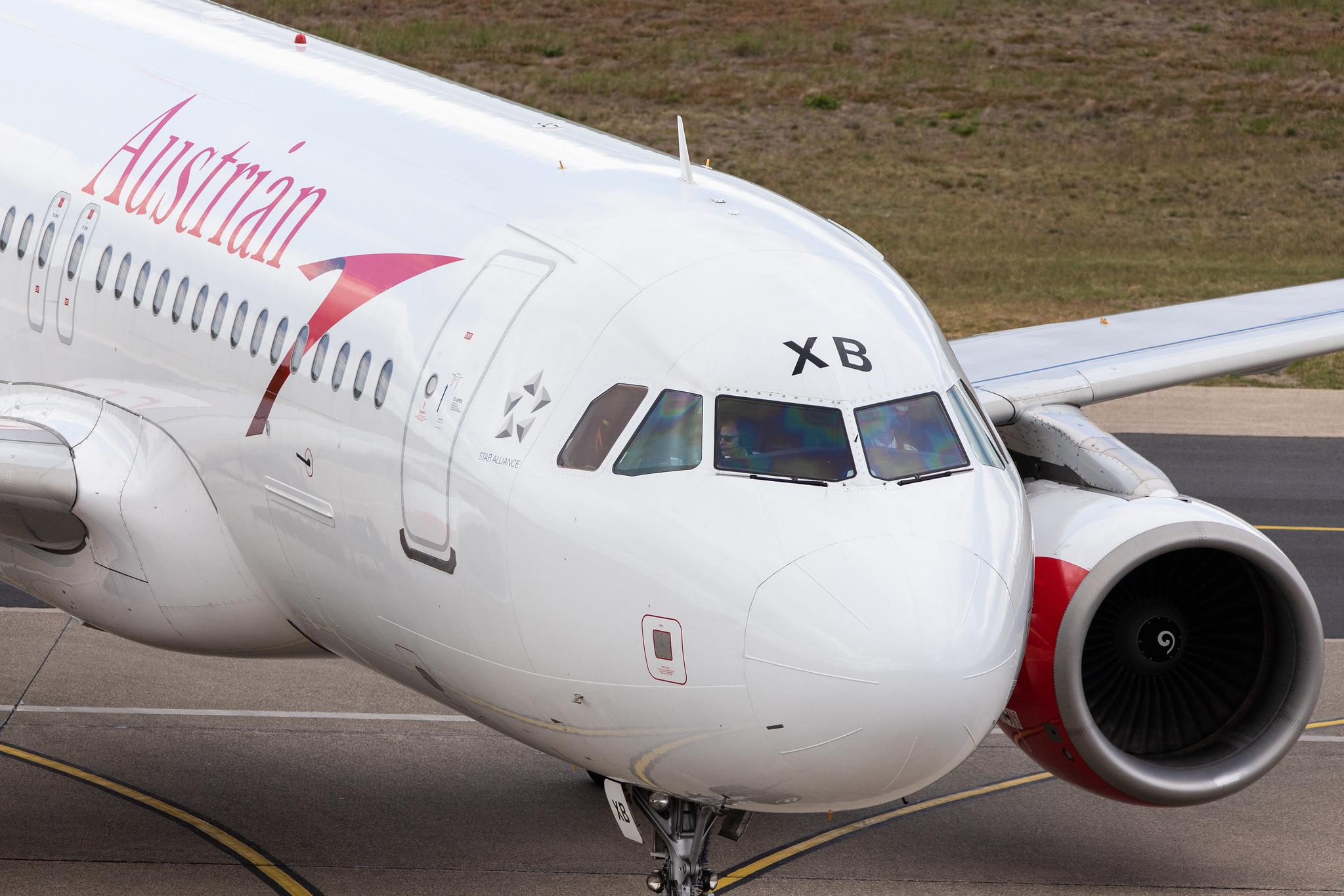 Flughafen Berlin Tegel (TXL): Austrian Airlines (OS / AUA) |  Airbus A320-216 A320 | OE-LXB | MSN 3482
