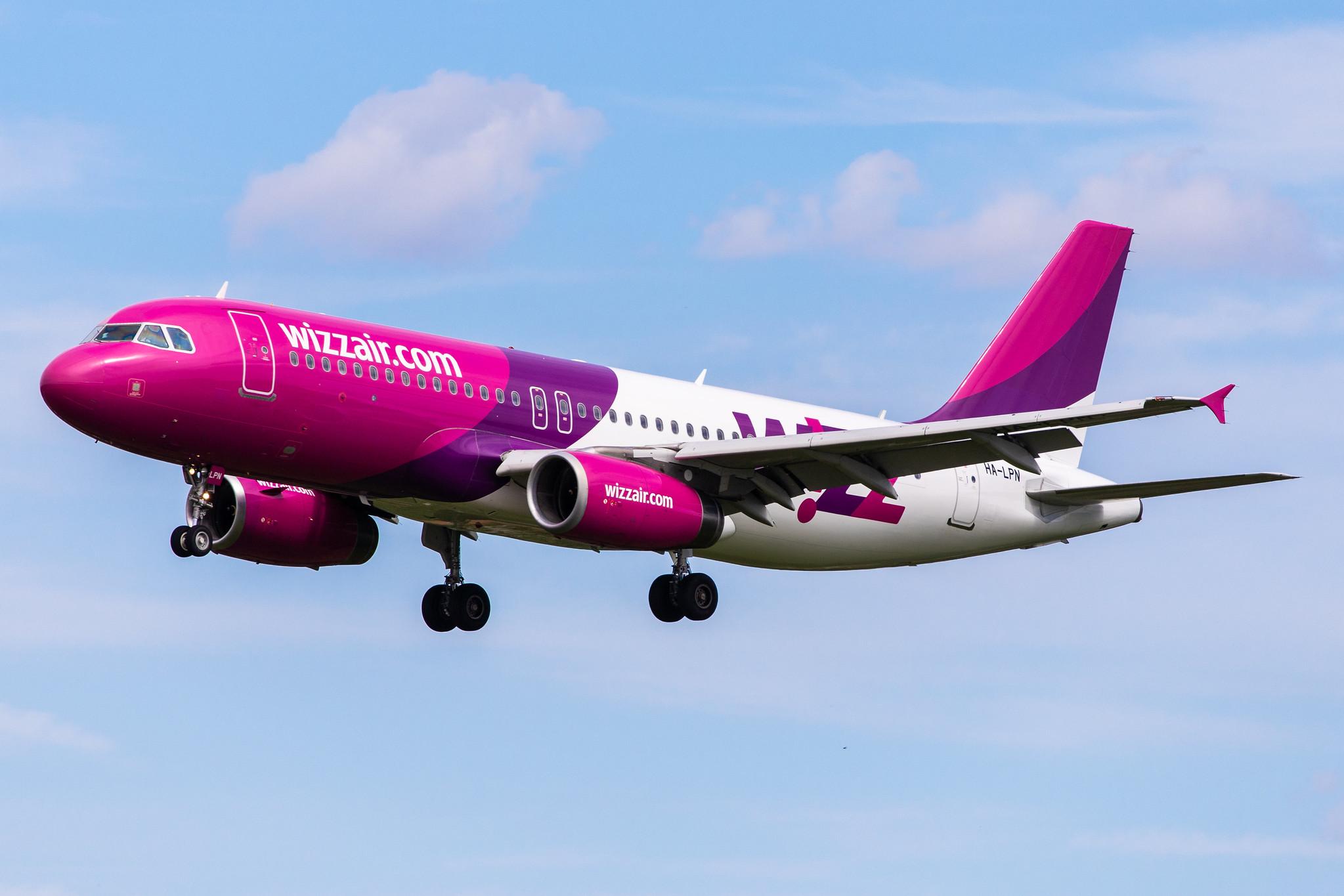 Hamburg Airport: Wizz Air (W6 / WZZ) |  Airbus A320-232 A320 | HA-LPN | MSN 3354