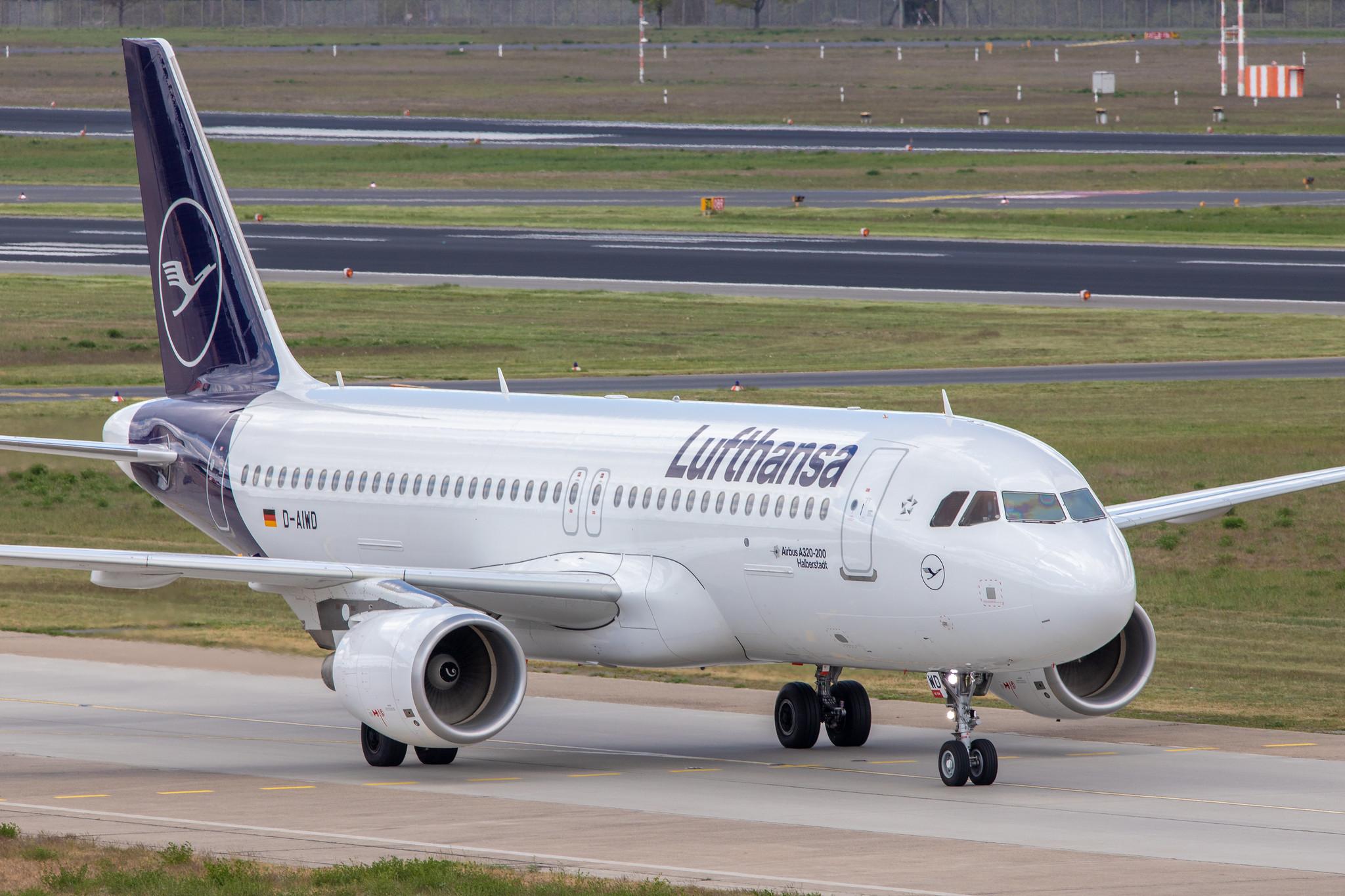 Flughafen Berlin Tegel (TXL): Lufthansa Airbus A320-214 A320 D-AIWD MSN 8672