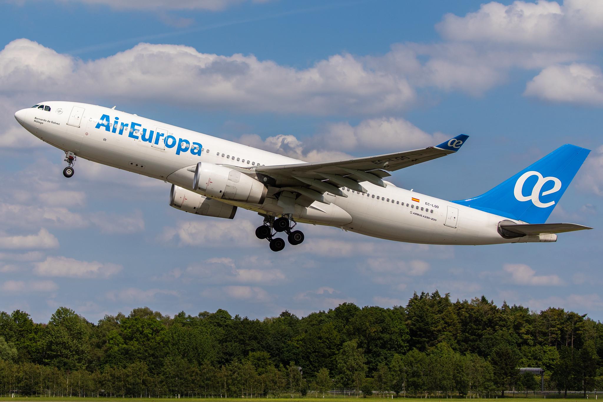 Hamburg Airport: Air Europa (UX / AEA) | Airbus A330-243 A332 | EC-LQO | MSN 0505
