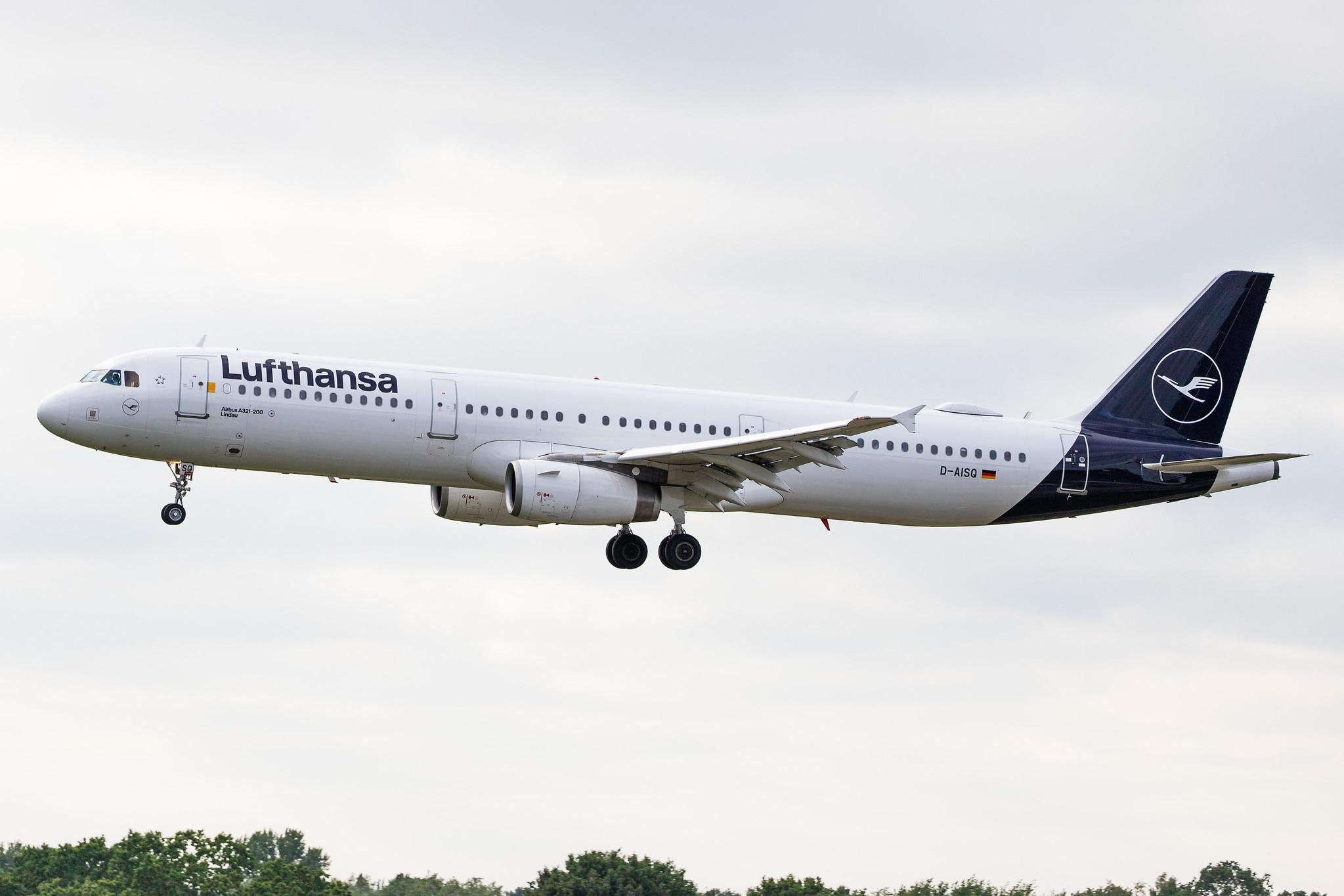 Hamburg Airport: Lufthansa (LH / DLH) |  Airbus A321-231 A321 | D-AISQ | MSN 3936
