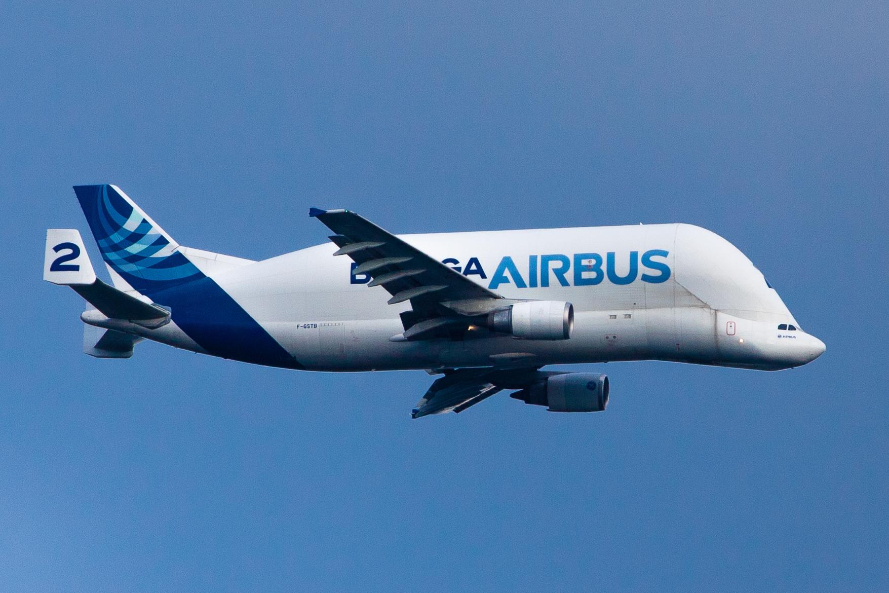 Hamburg Airport (HAM/EDDH): Airbus Transport International (4Y / BGA) |  Airbus A300-608ST Beluga A3ST | F-GSTB | MSN 751