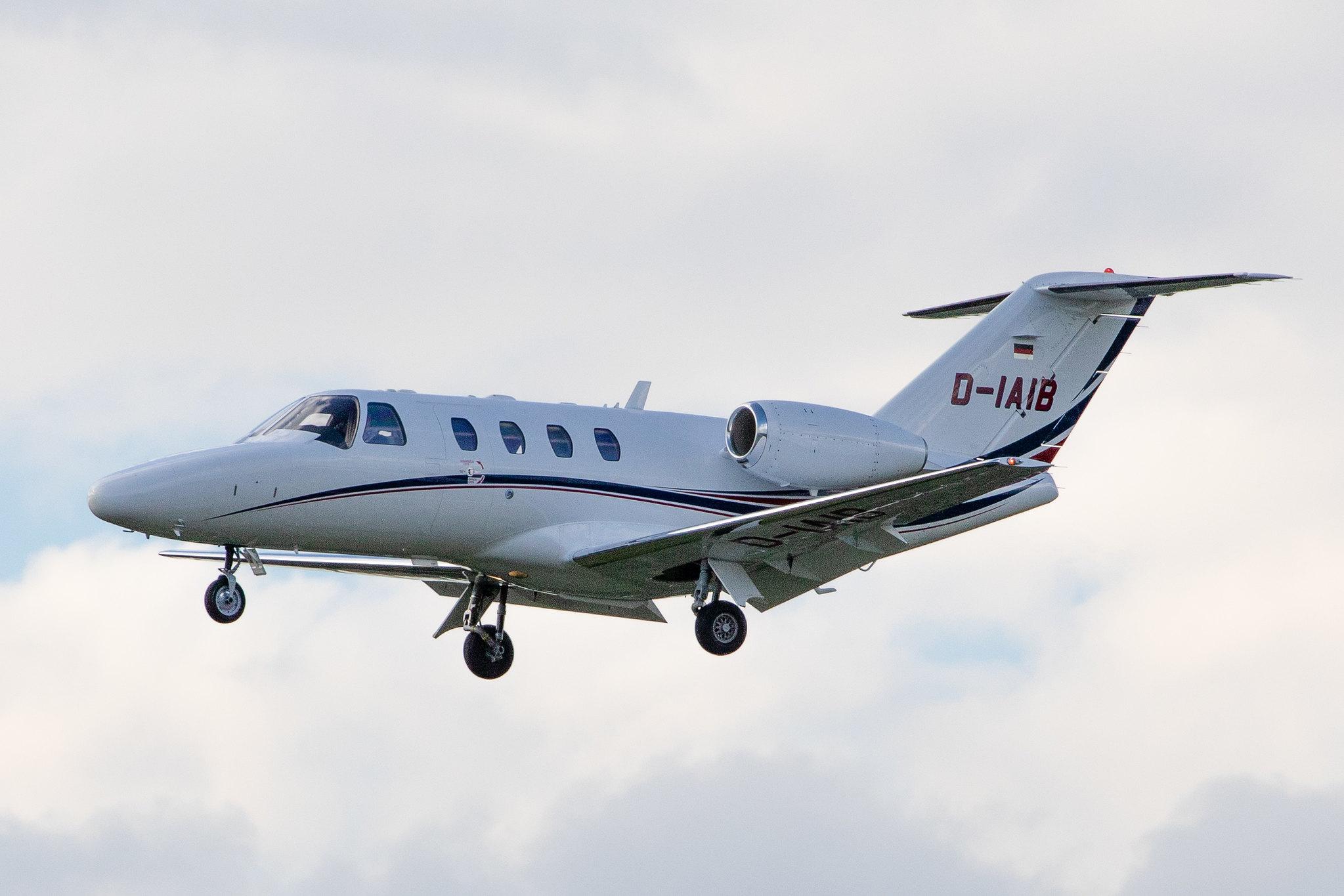 Hamburg Airport: Private owner |  Cessna 525 CitationJet CJ1+ C525 | D-IAIB | MSN 525-0615