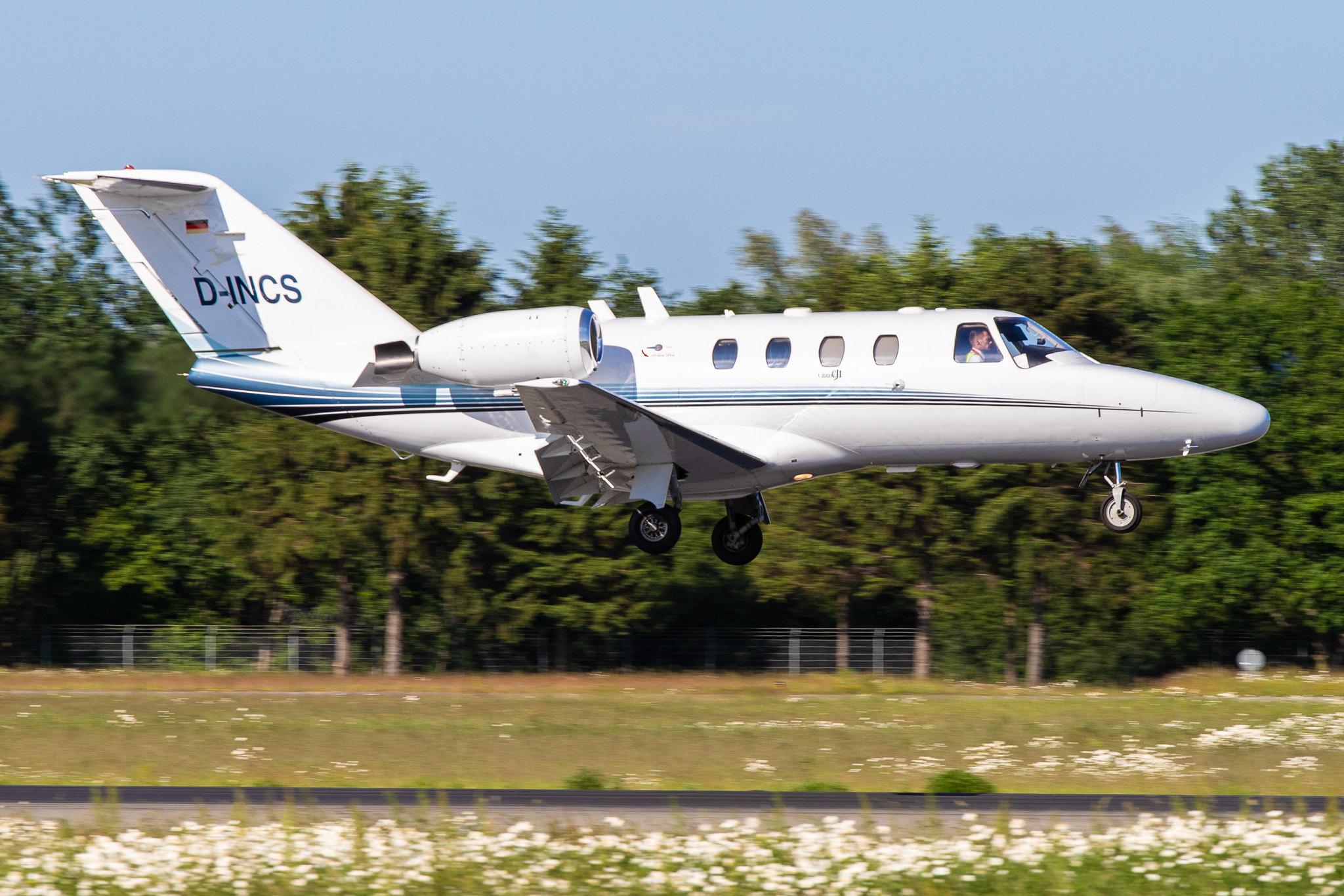 Hamburg Airport: JK JetKontor (/ JKH) |  Cessna 525 CitationJet CJ1 C525 | D-INCS | MSN 525-0466