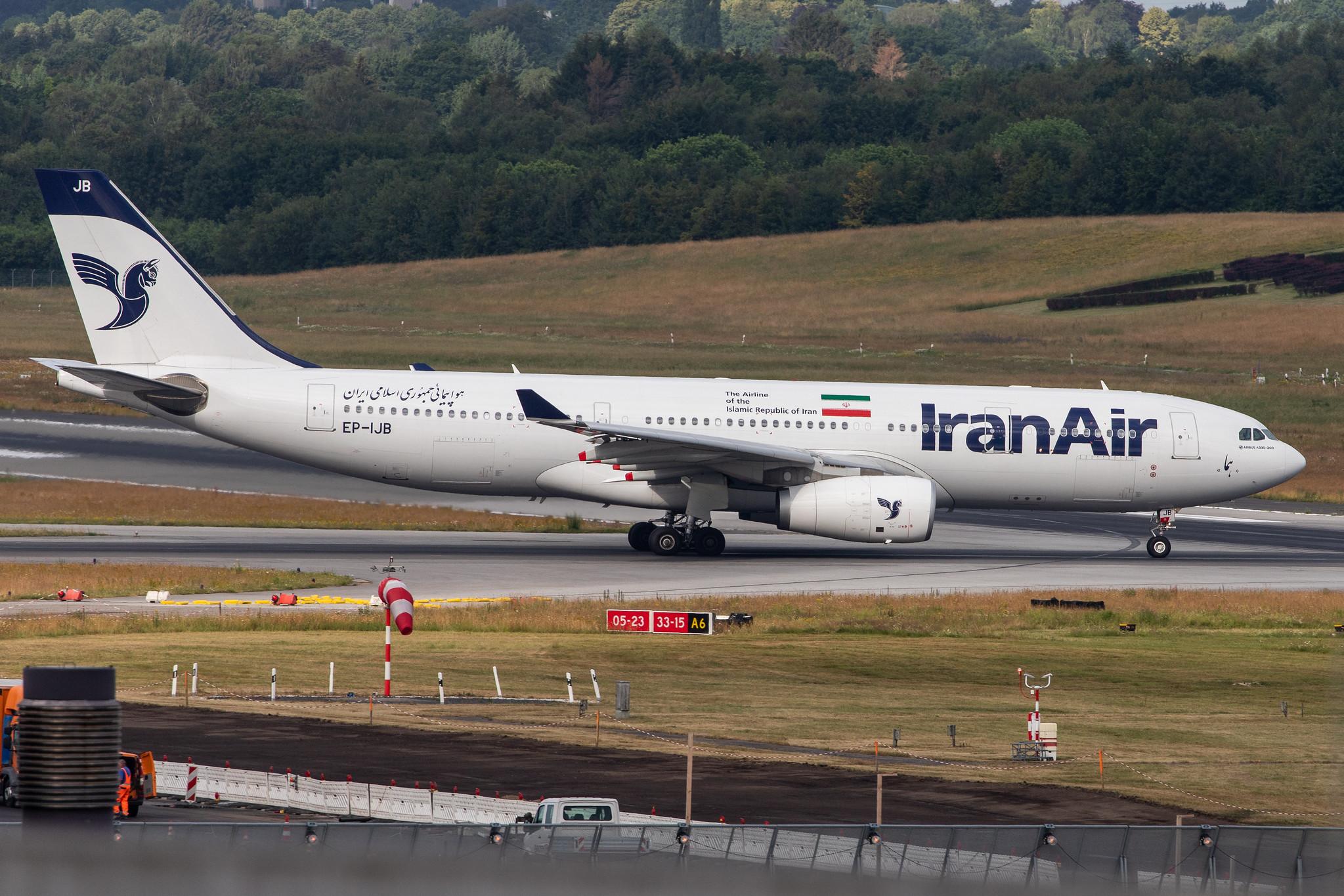 Hamburg Airport: Iran Air (IR / IRA) |  Airbus A330-243 A332 | EP-IJB | MSN 1586