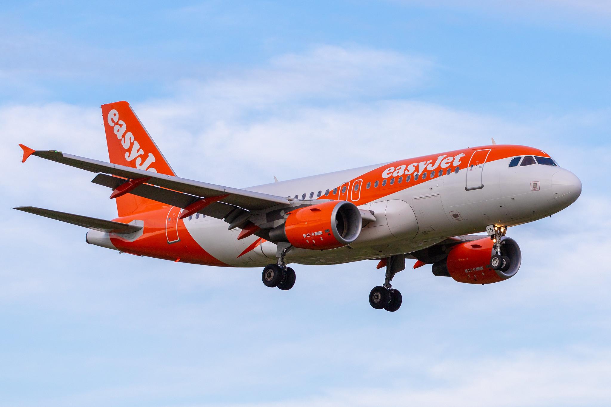 Hamburg Airport: easyJet (U2 / EZY) | Operator: easyJet Switzerland |  Airbus A319-111 A319 | HB-JYN | MSN 4640